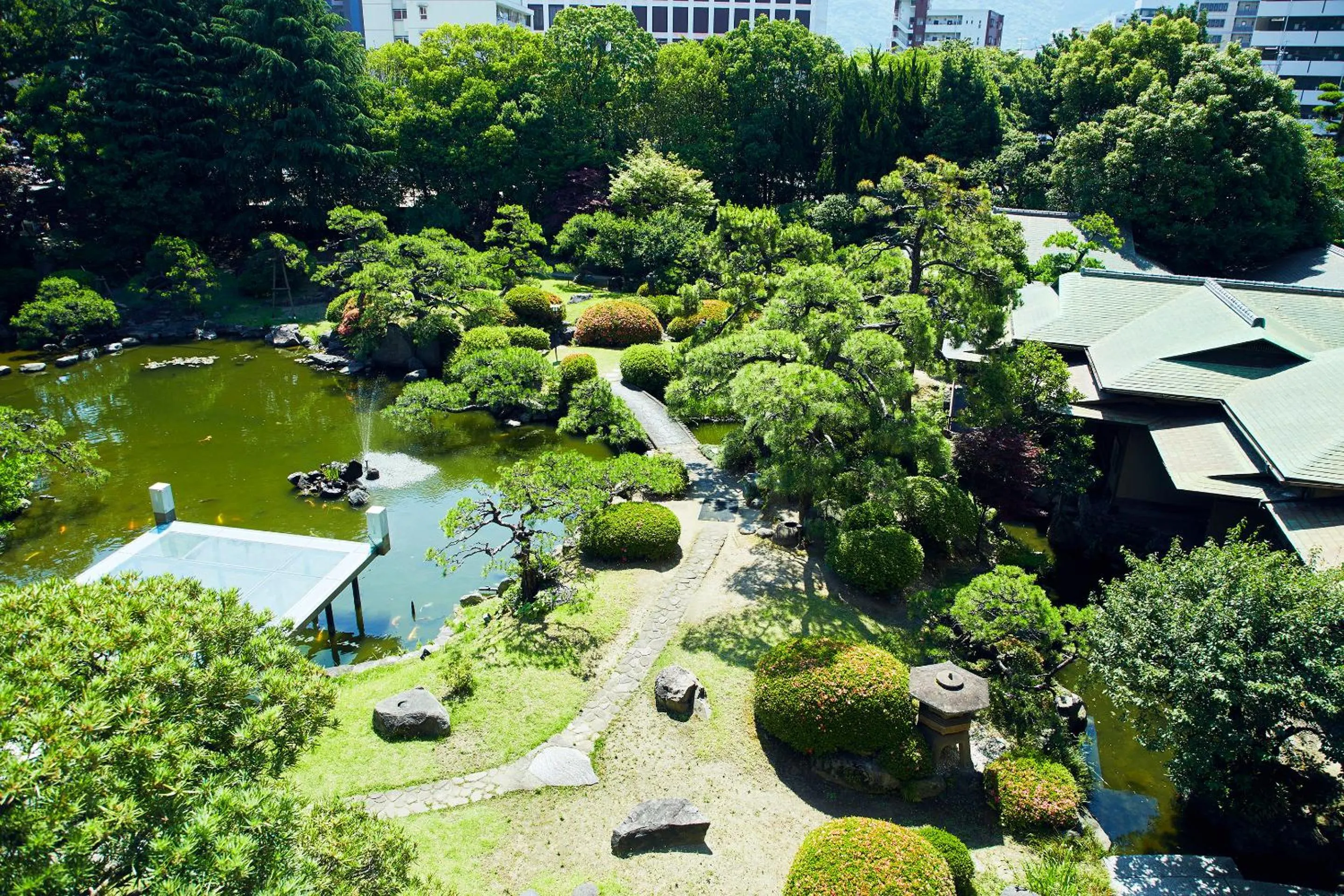 Garden in Art Hotel Kokura New Tagawa
