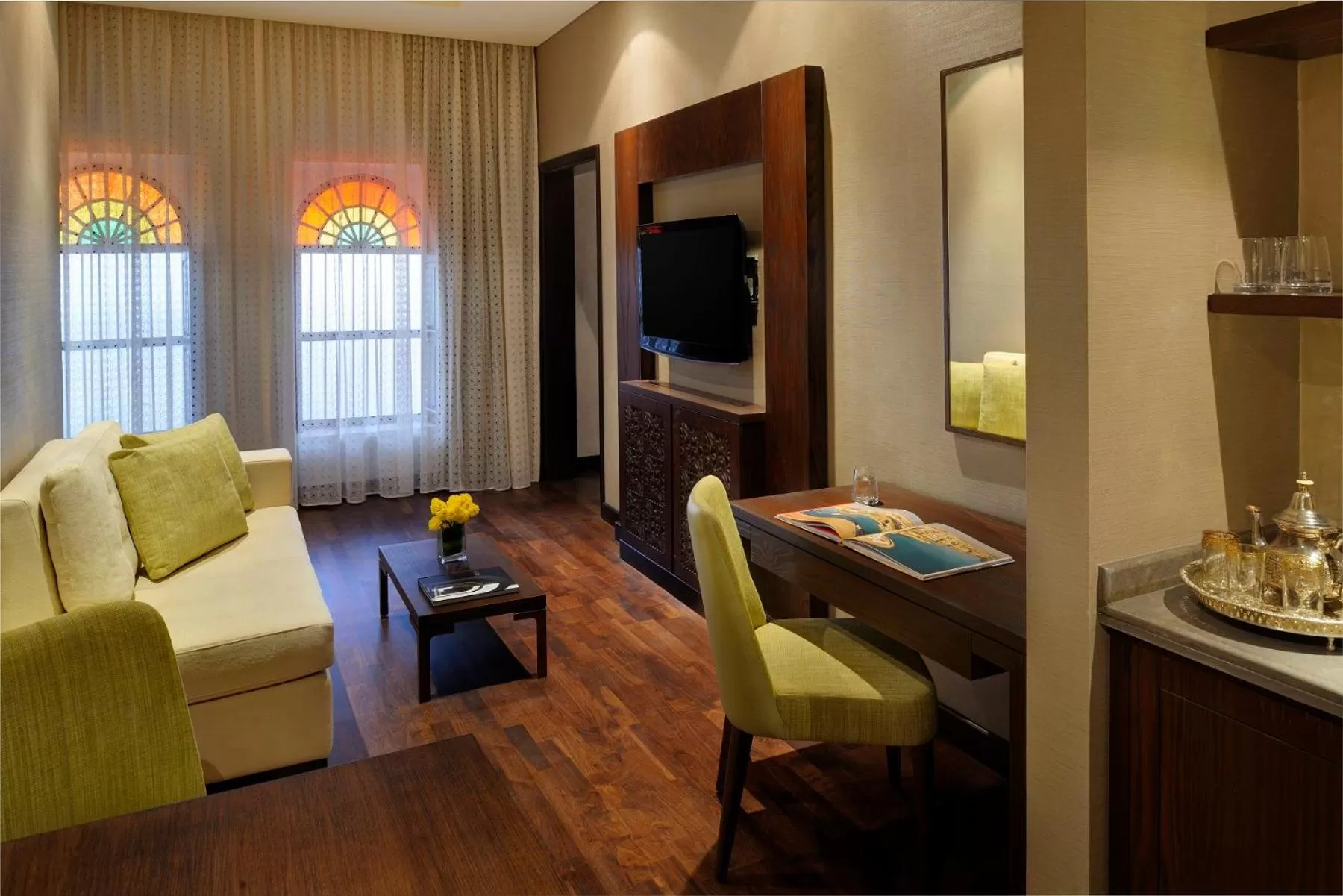 Seating area in Souq Waqif Boutique Hotels - Tivoli