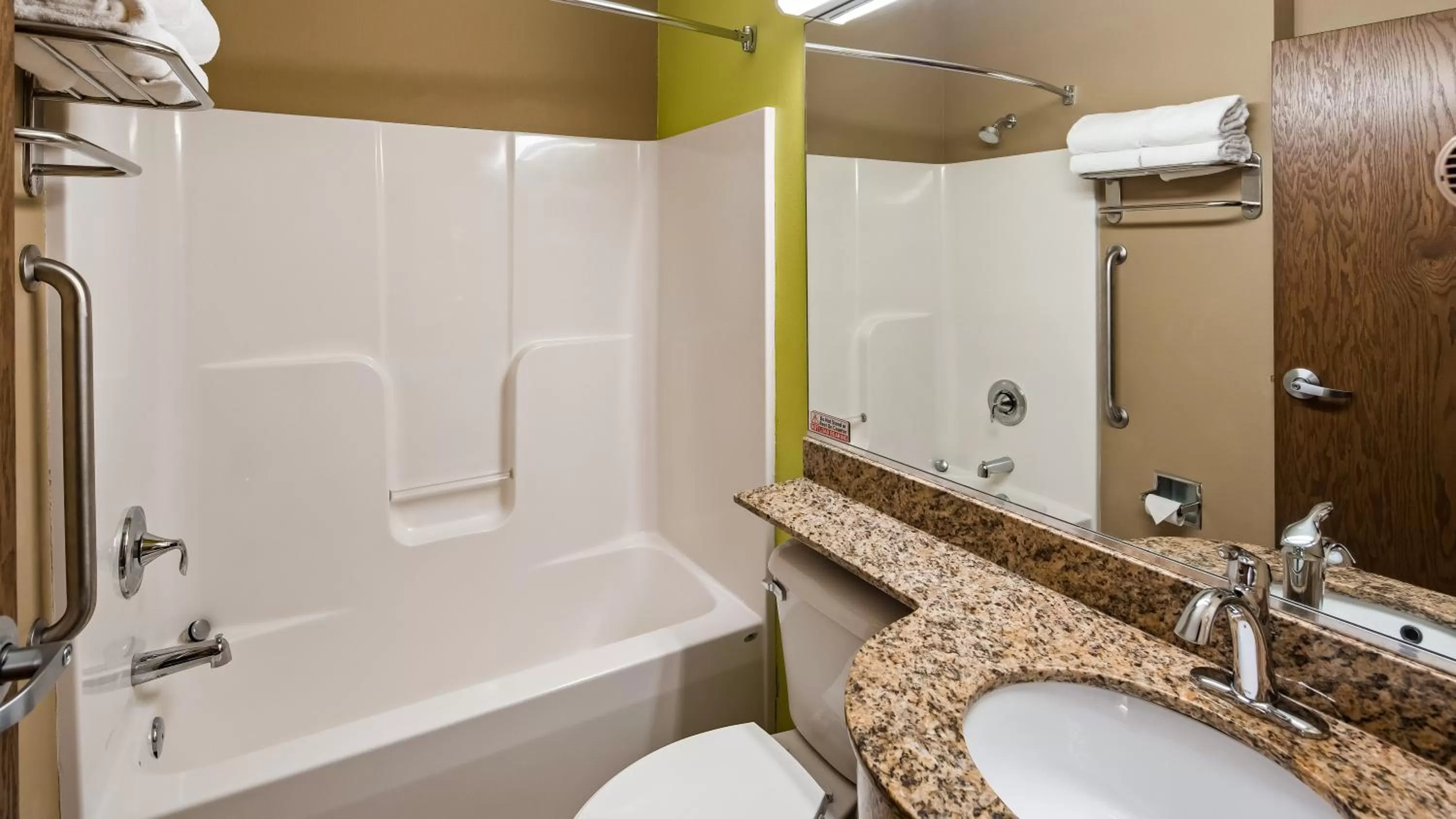 Shower in SureStay Plus Hotel by Best Western Buckhannon
