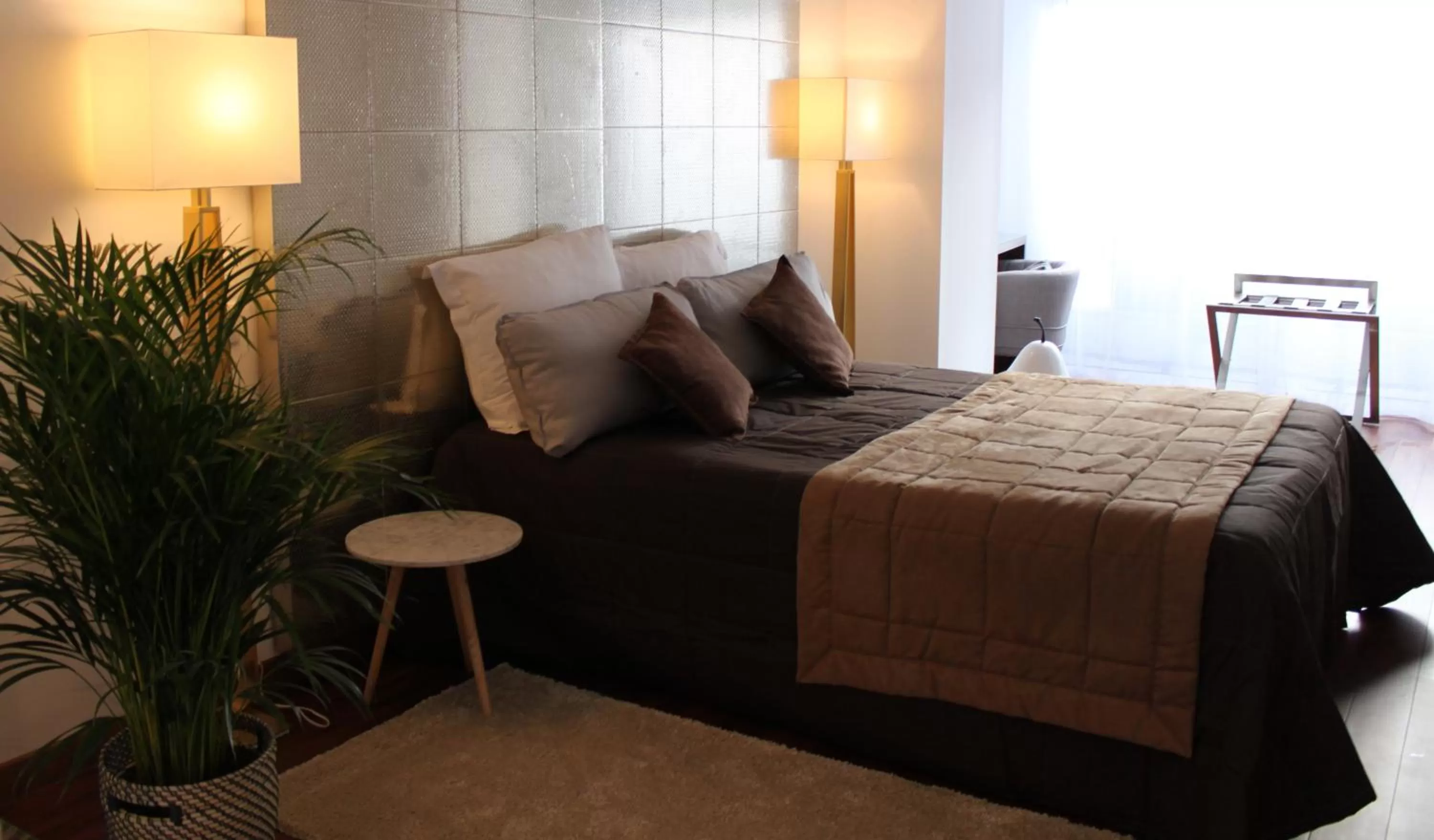 Bed in Résidence et Chambres d'Hôtes de La Porte d'Arras