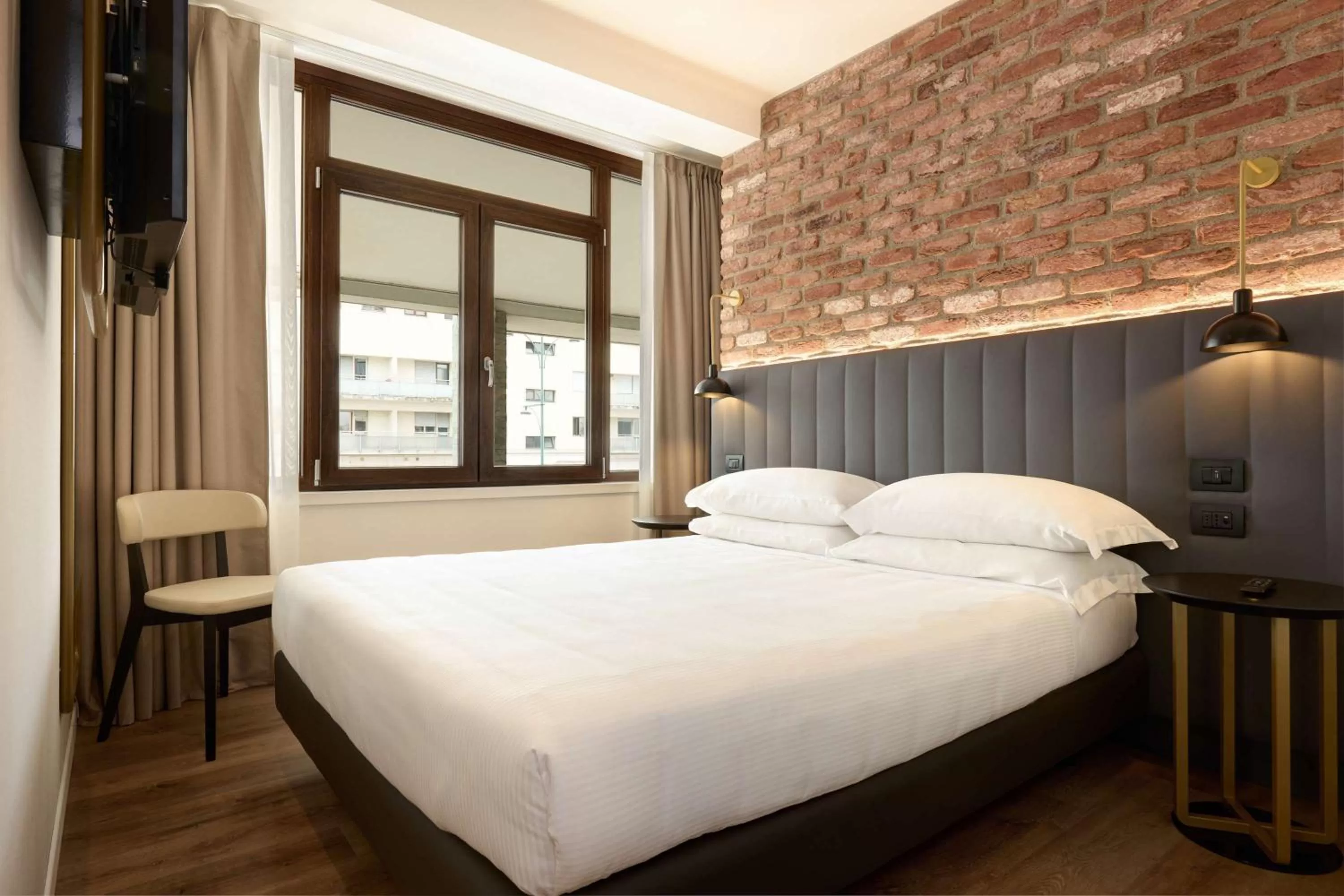 Bedroom, Bed in Best Western Hotel Tritone