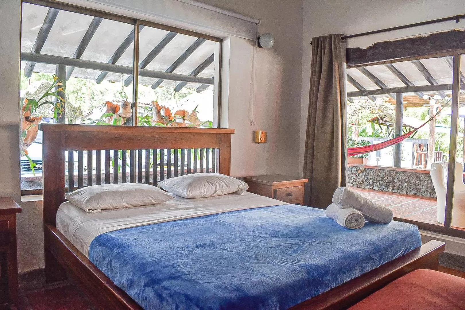 Bed in Hotel Hacienda la Bonita