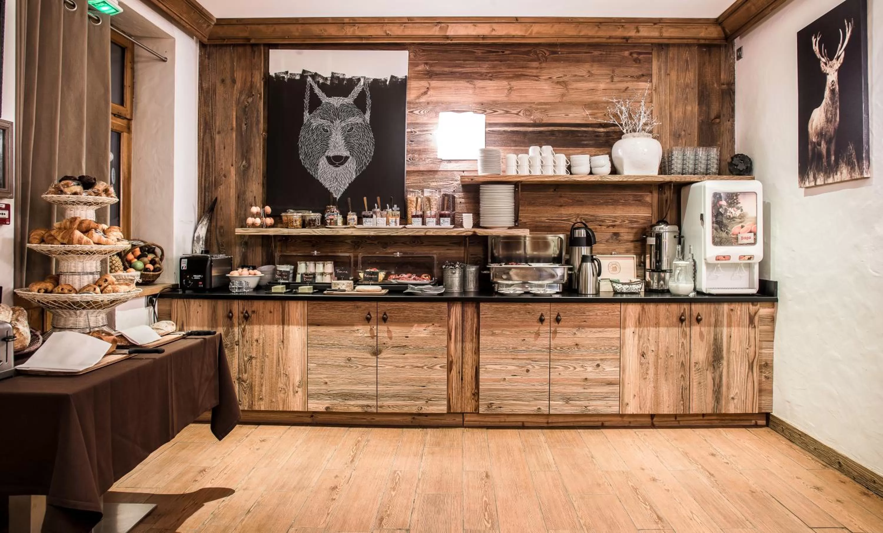 Continental breakfast in Hotel Christiania