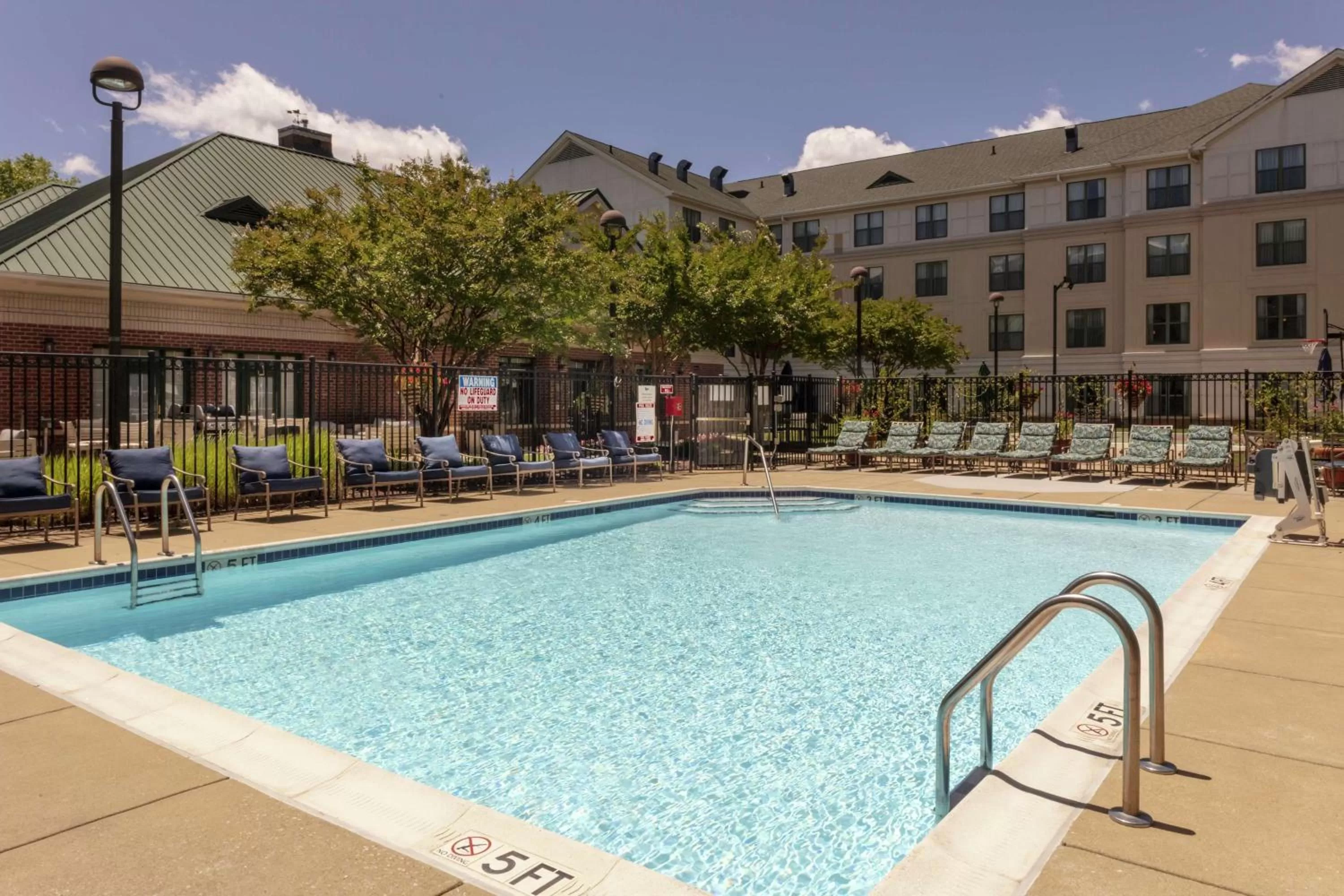 Pool view in Homewood Suites by Hilton Columbia