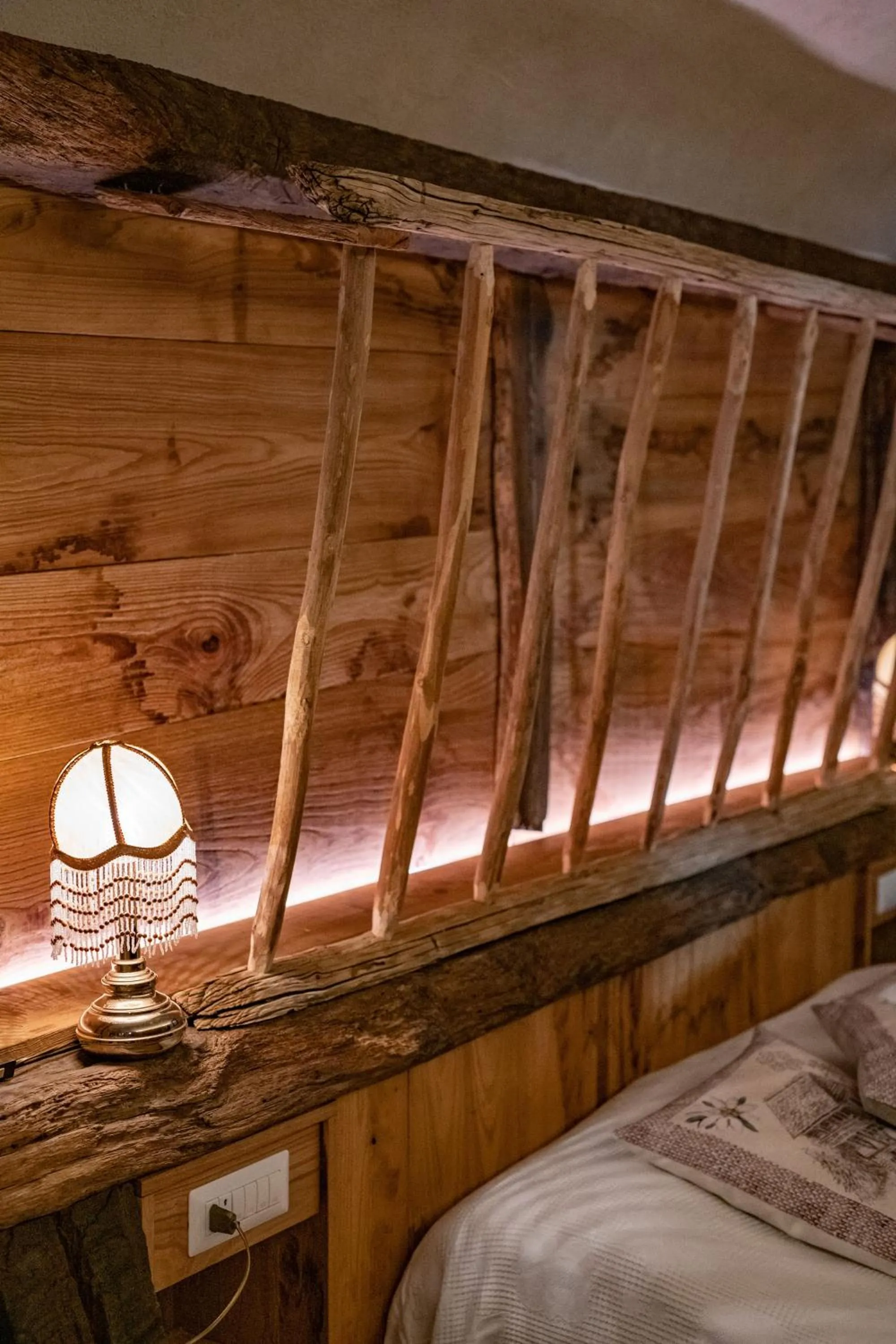 Decorative detail, Bed in Il Sogno Della Vita AgriResort - Country Rooms & Suites