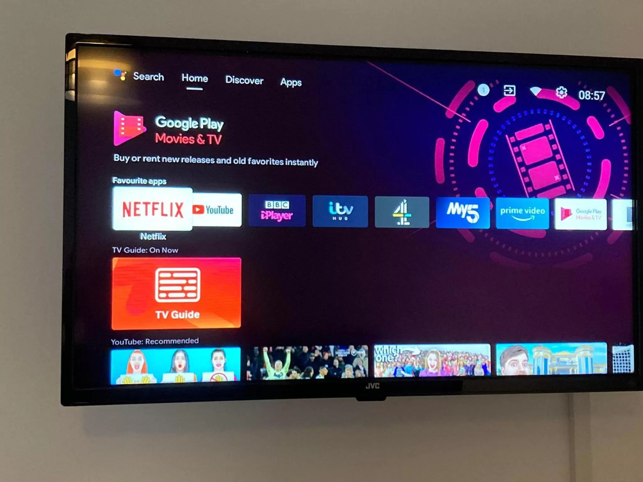 TV and multimedia, TV/Entertainment Center in The New Apollo Hotel