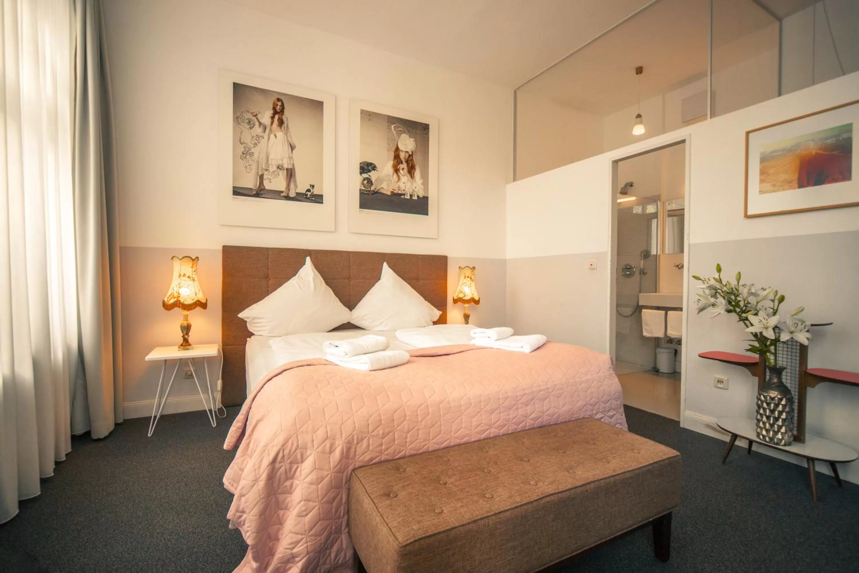 Photo of the whole room, Bed in MAISON MARSIL - Boutique Hotel Köln