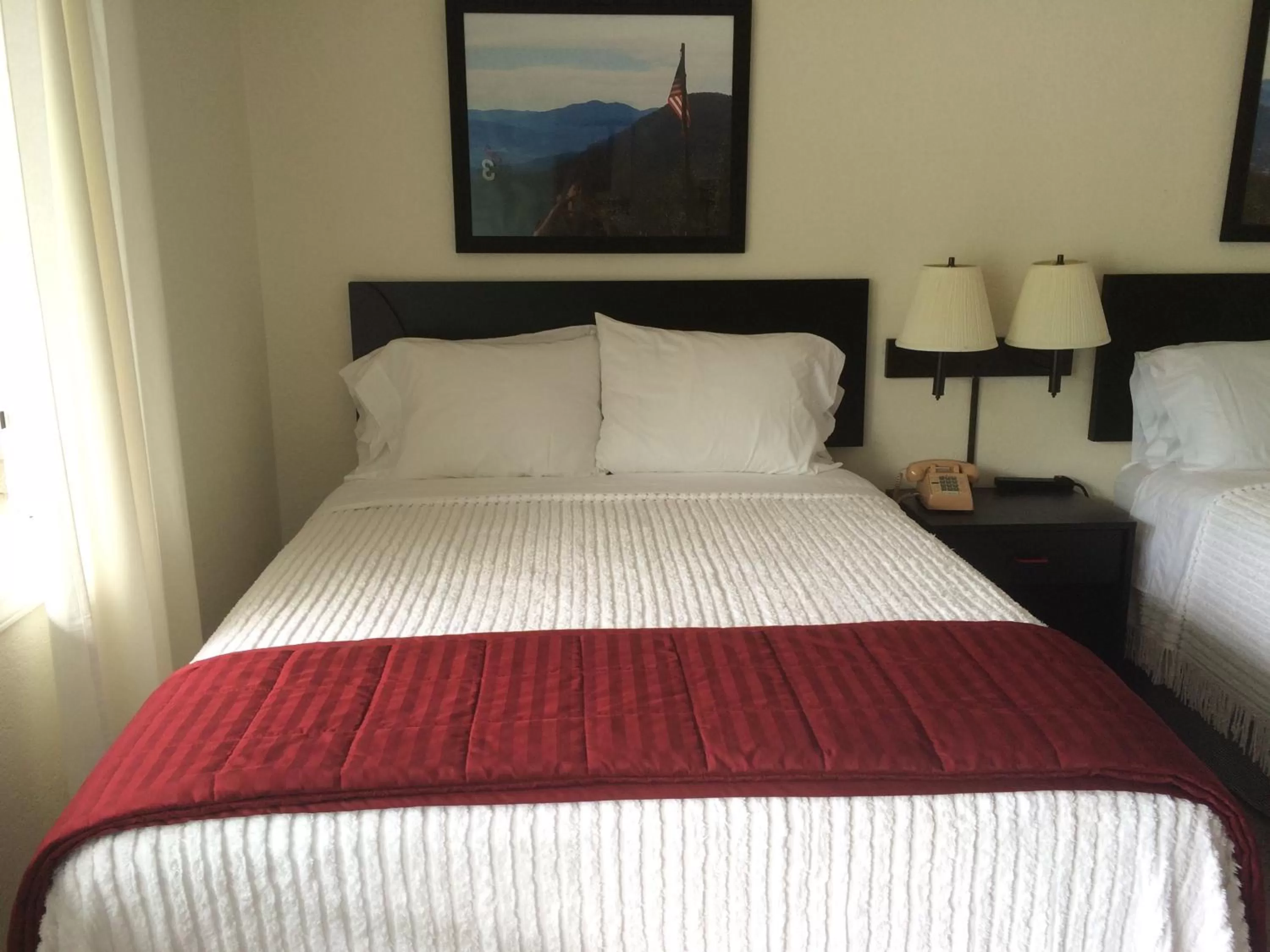 Bed in Cardinal Inn