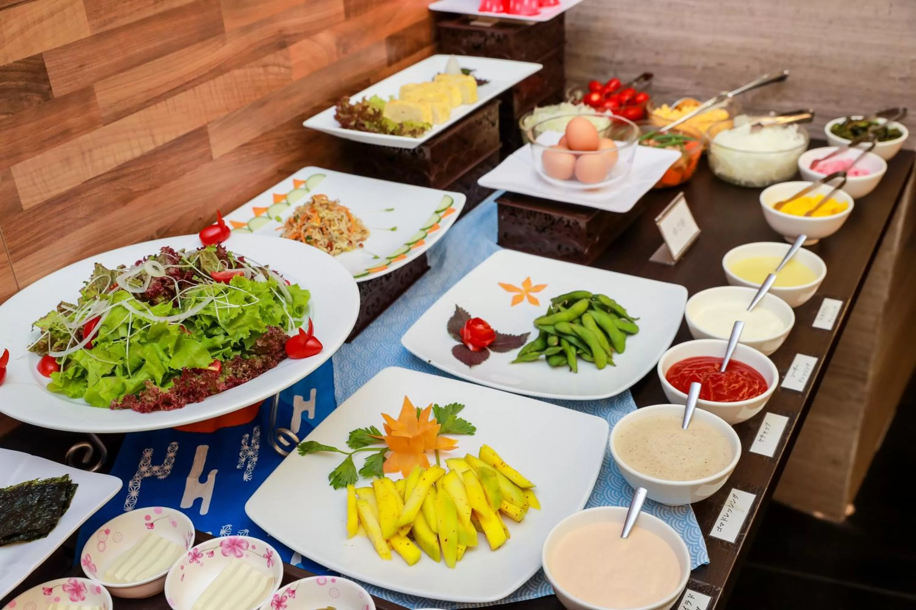 Buffet breakfast in Kuretake Inn Kim Ma 132