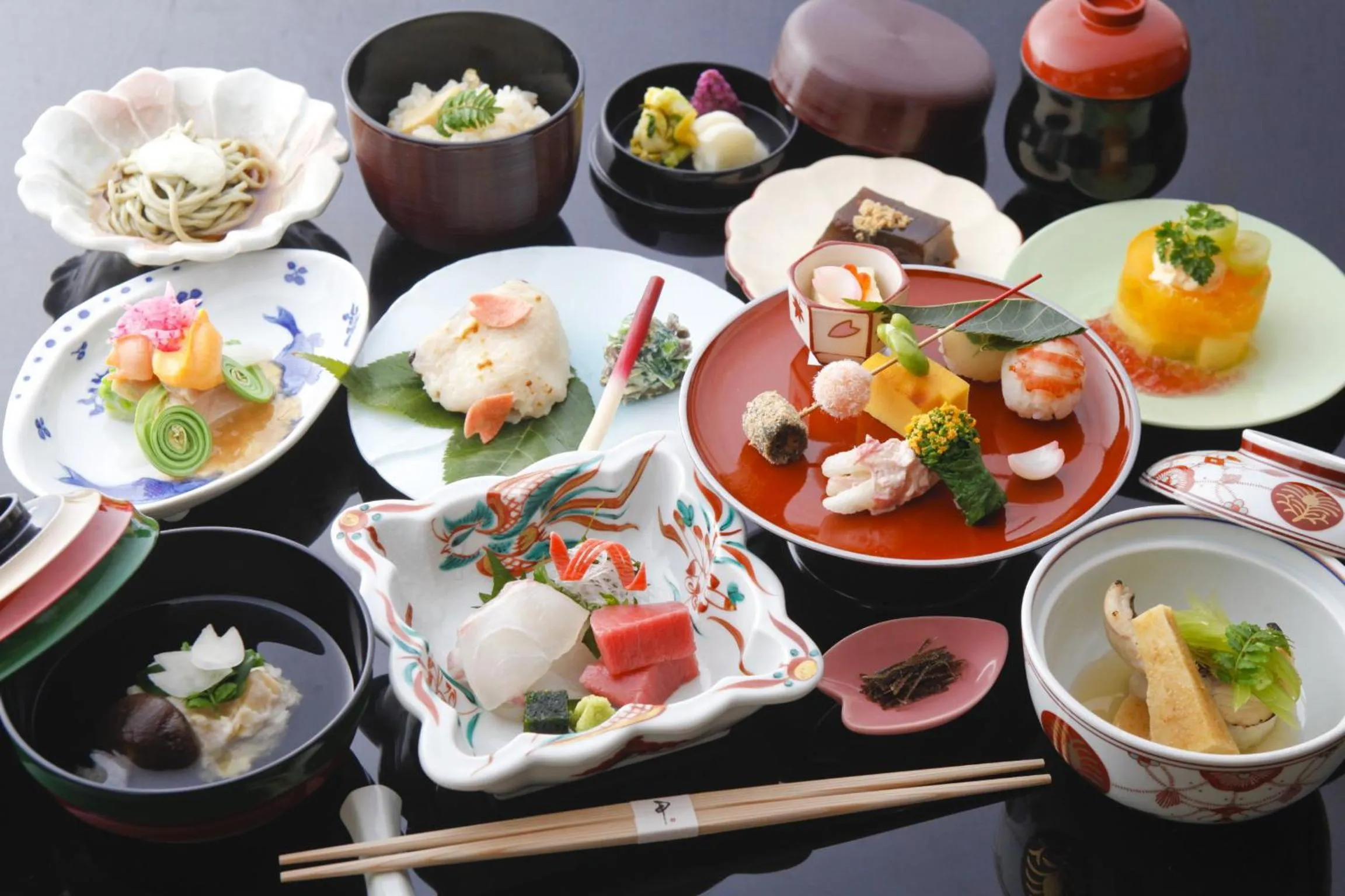 Food close-up in Kyoto Ryokan Kinoe