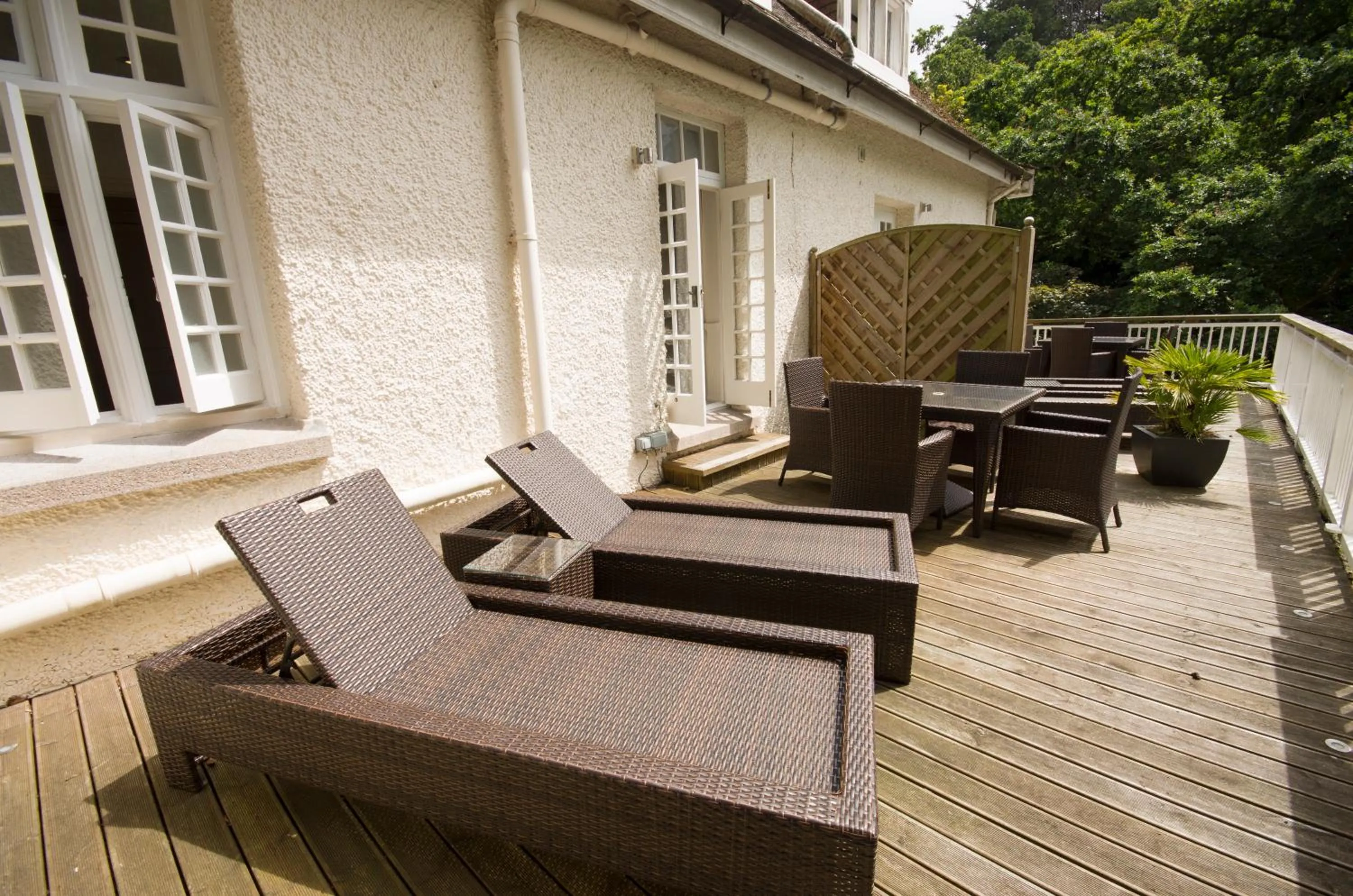 Balcony/Terrace in Chateau La Chaire