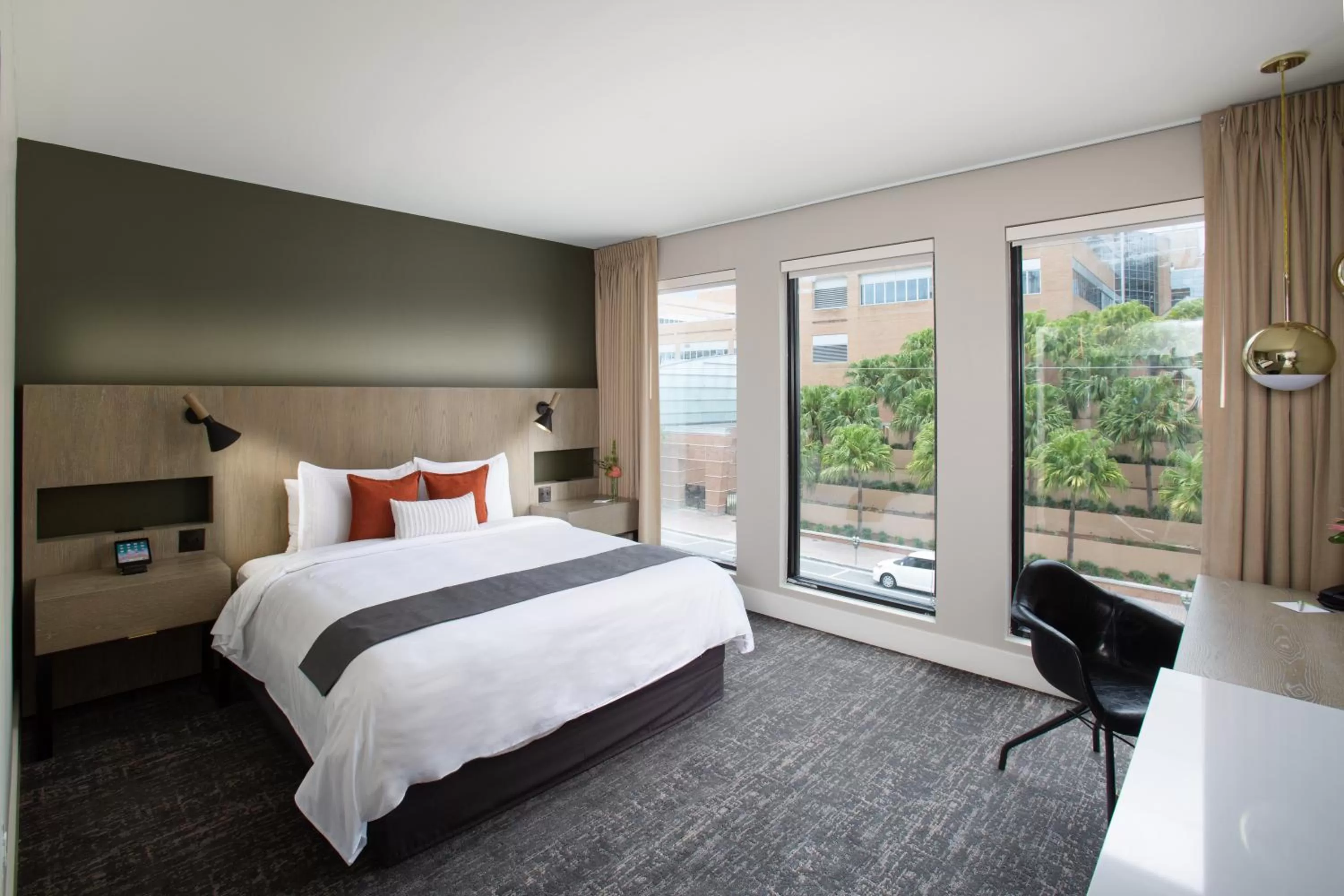 Bed in The Delaney Hotel