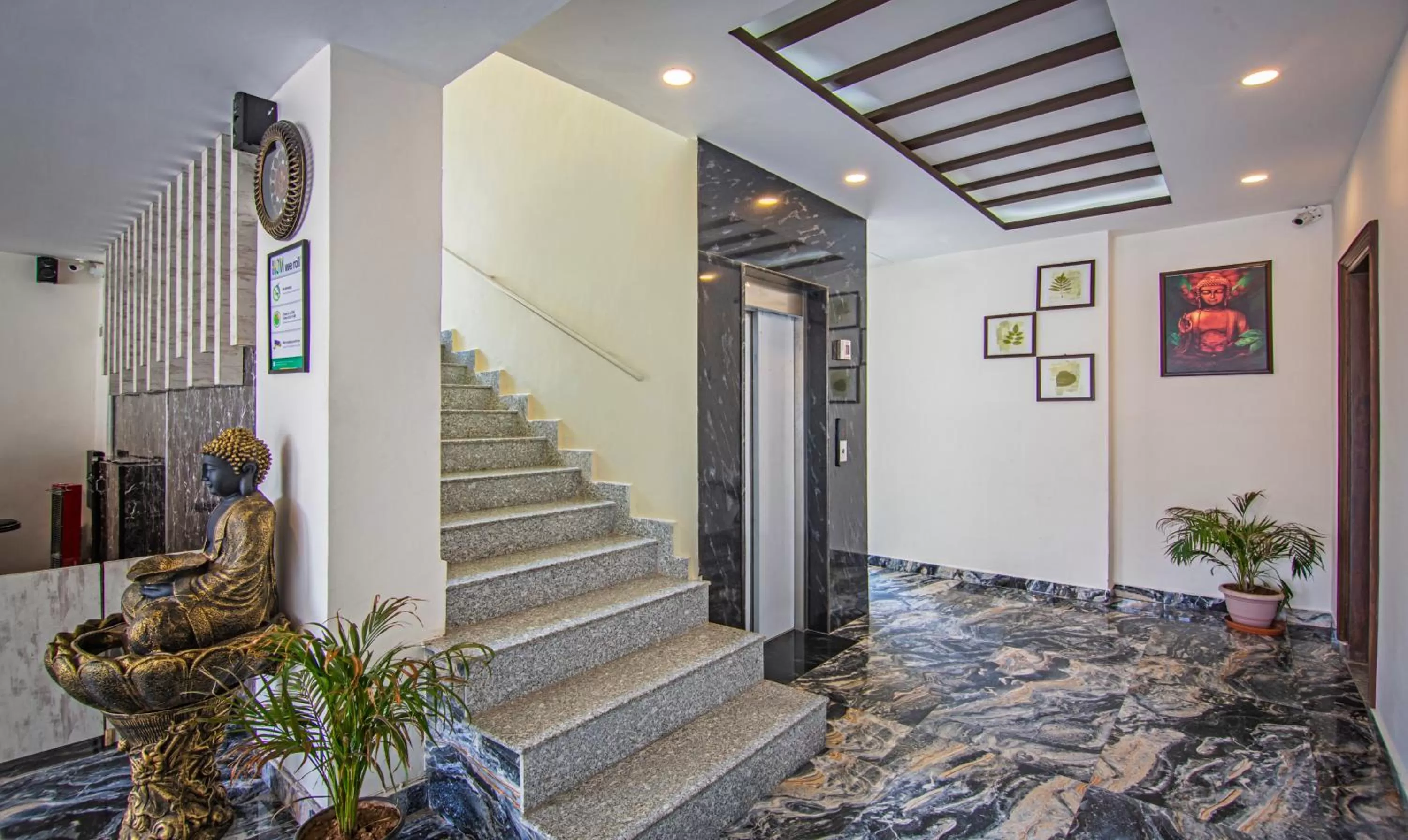 elevator in Treebo Ortus Residency