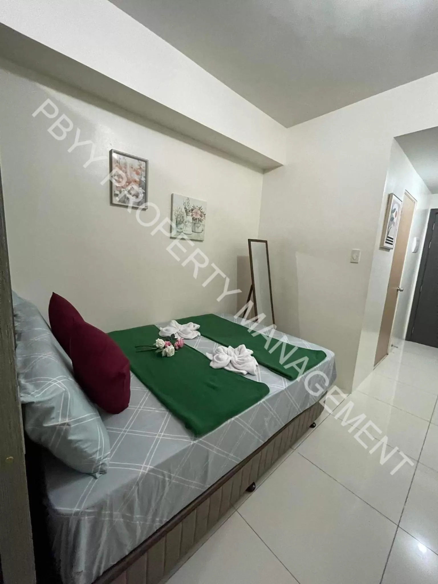 Bed in Green Residences Staycation by PBYY