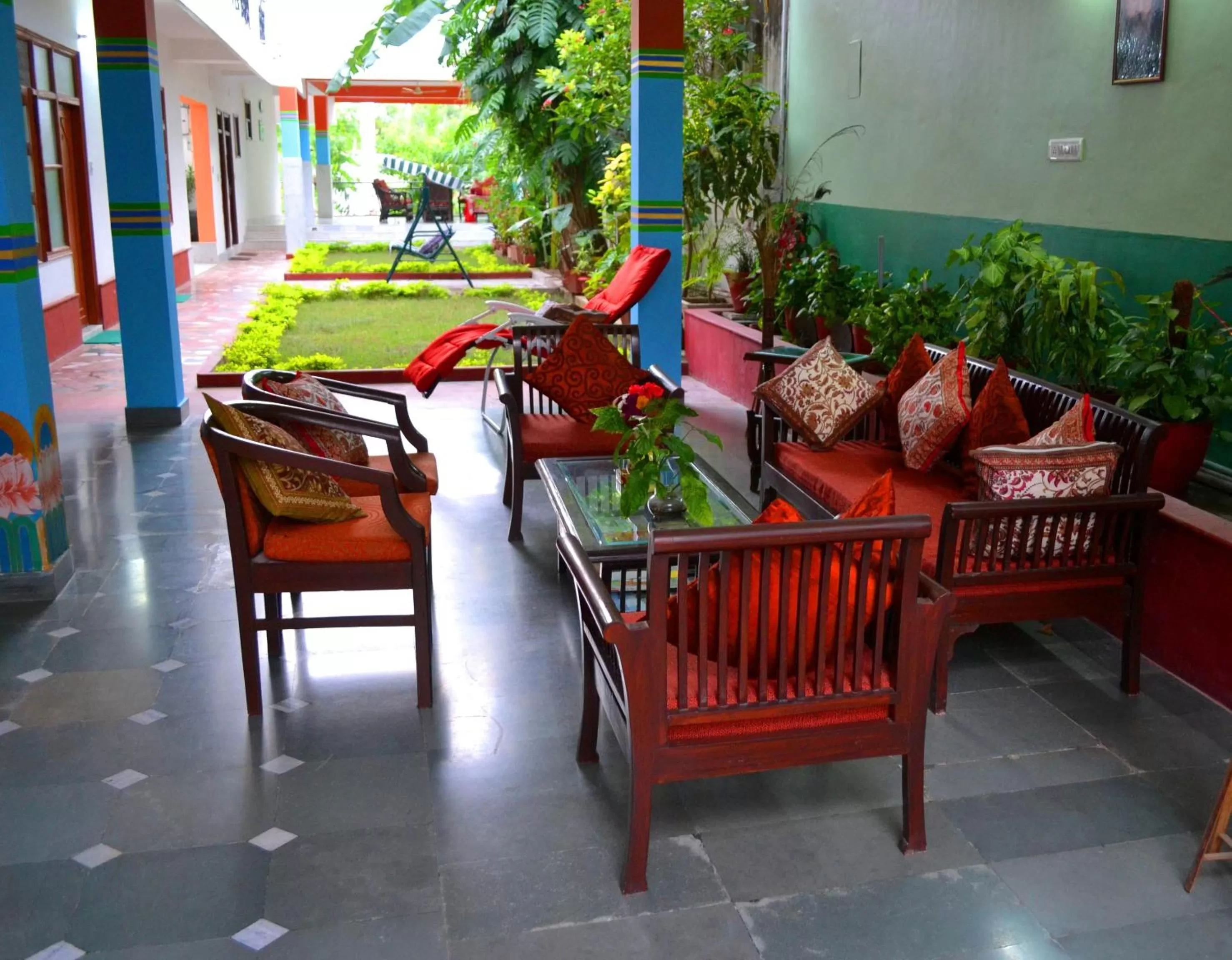 Patio in Hotel Harmony