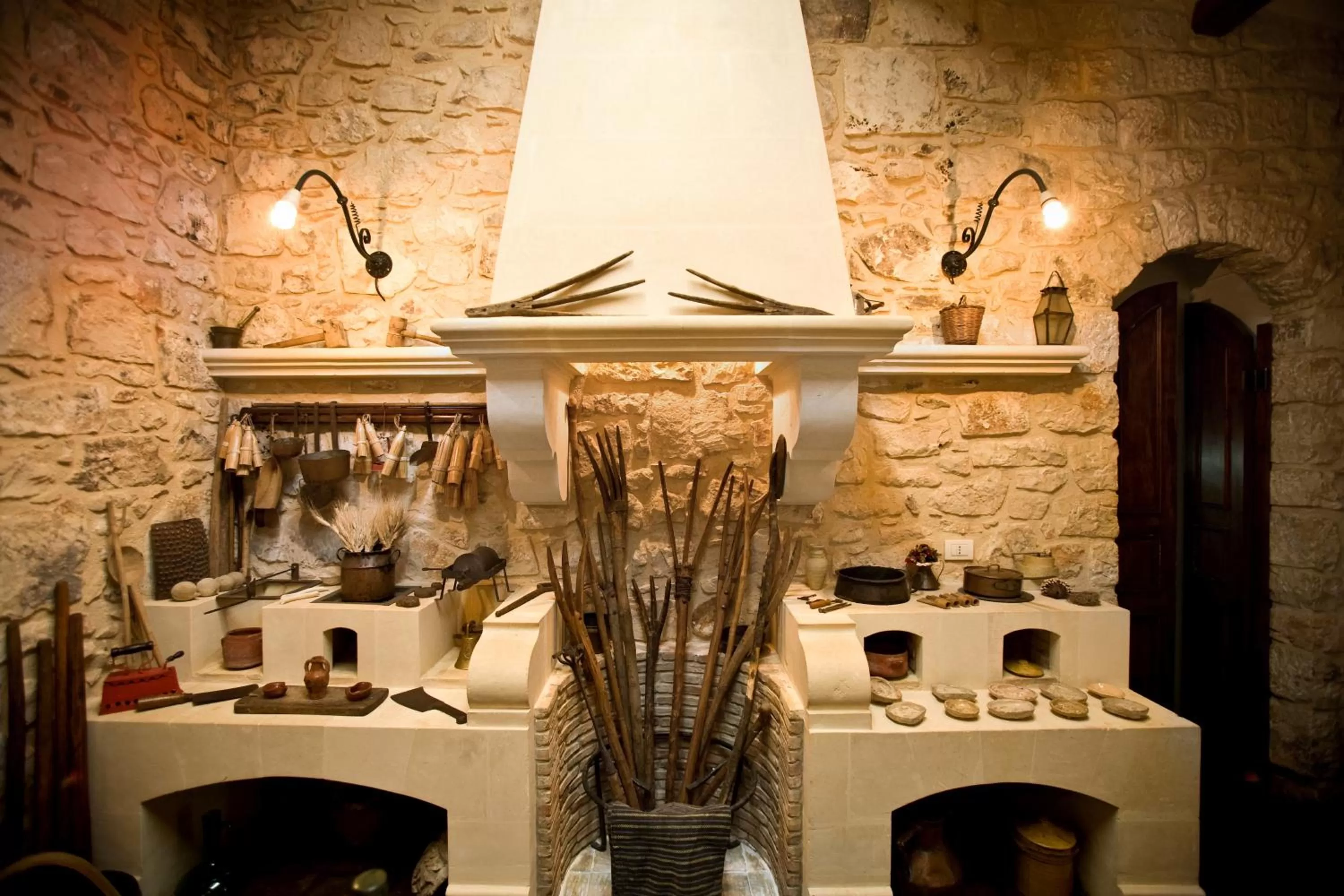 Decorative detail in Eremo Della Giubiliana