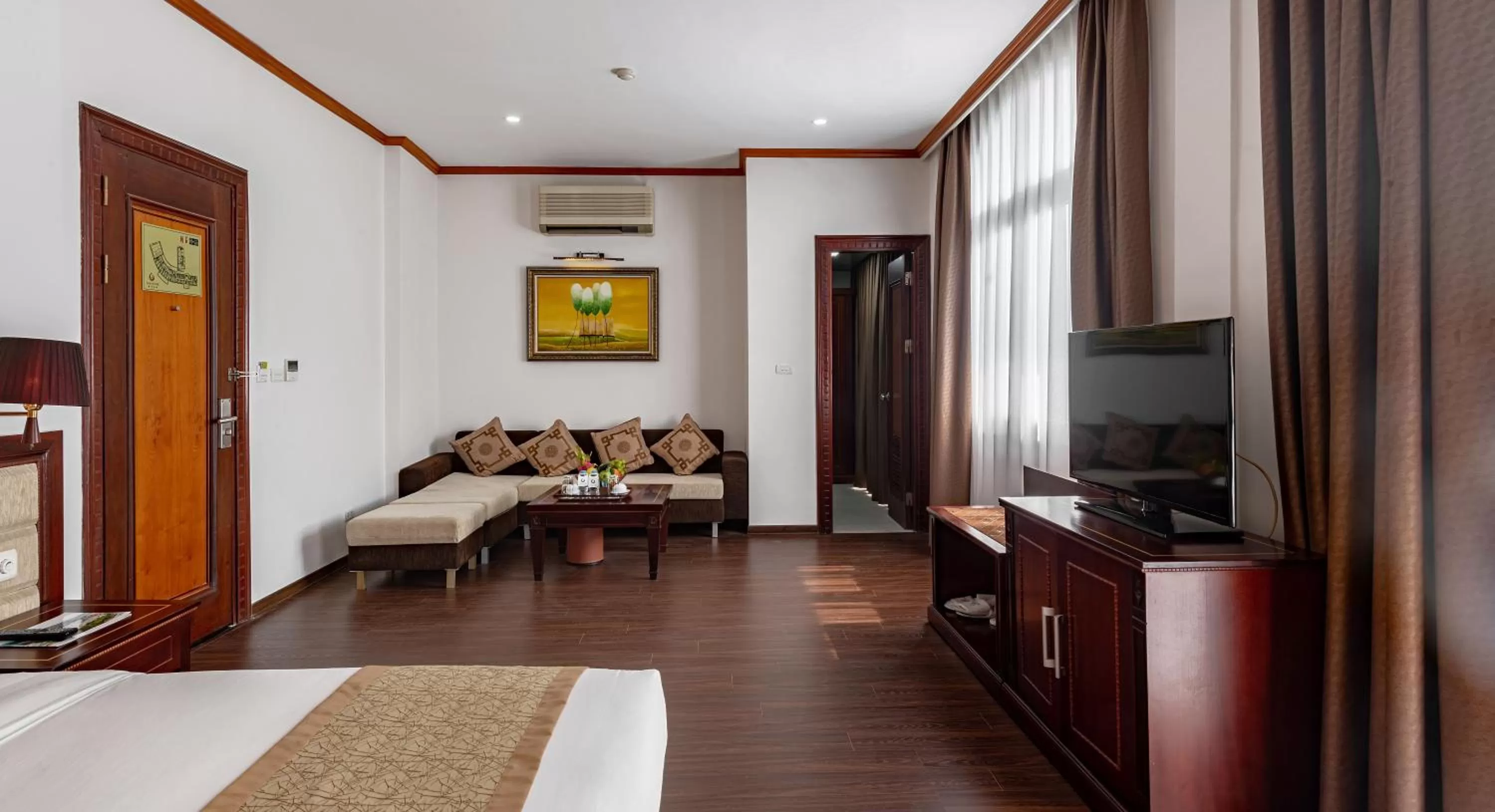 Living room, Bed in Lao Cai Star Hotel