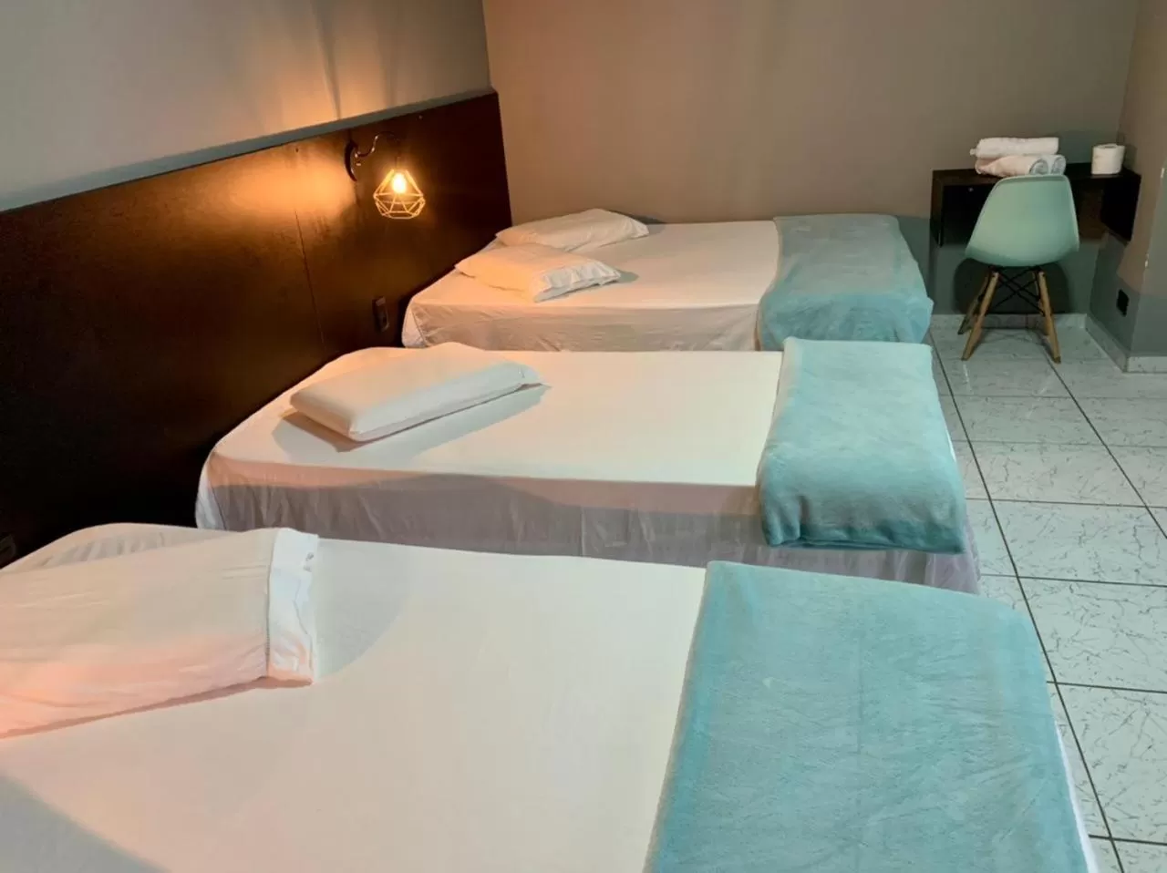 Bed in Santa Helena Pousada