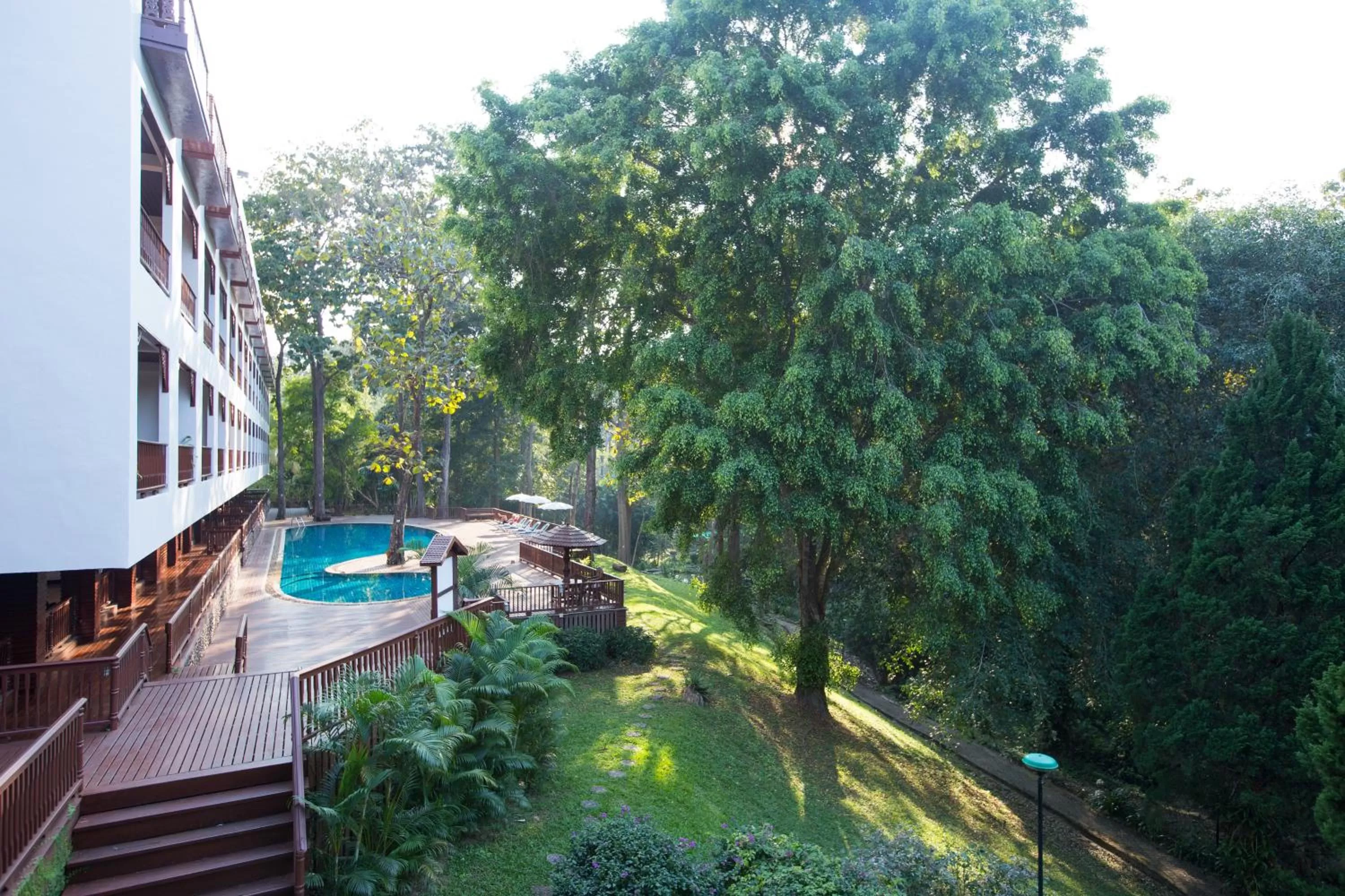 Swimming pool in The Imperial Mae Hong Son Resort