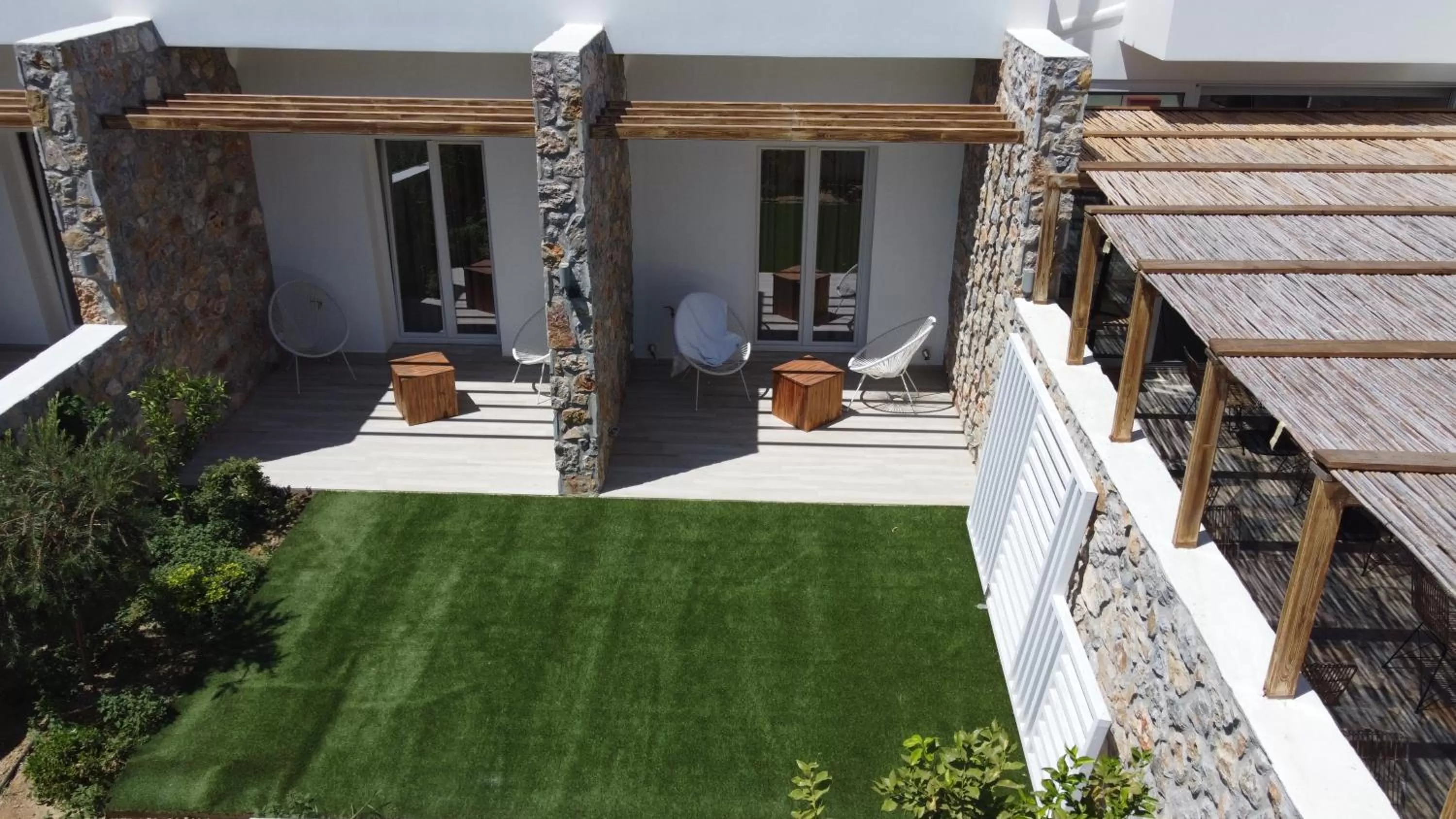 Garden view in AELLIA HOTEL & SUITES LEROS