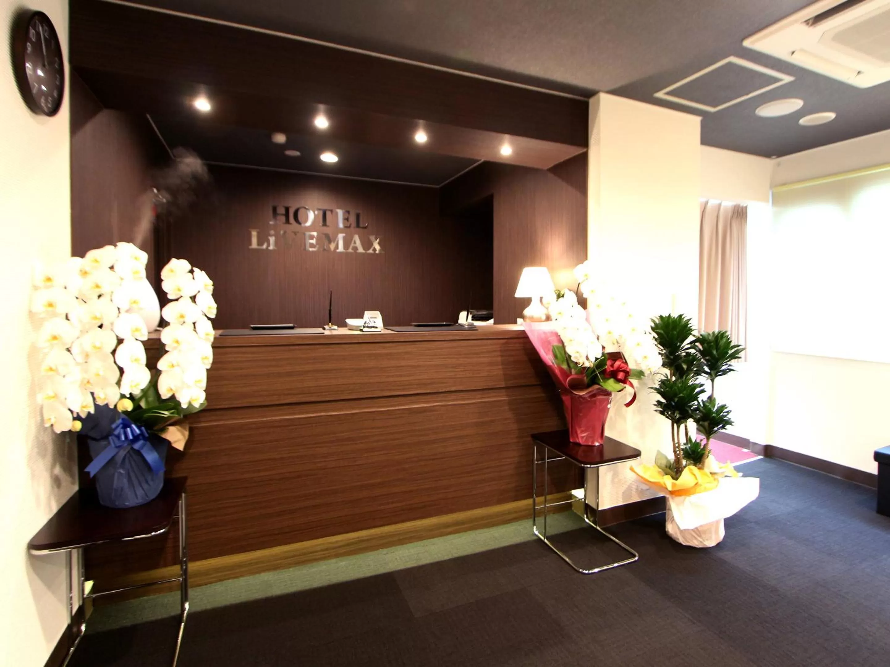 Lobby or reception in HOTEL LiVEMAX Kitafuchu