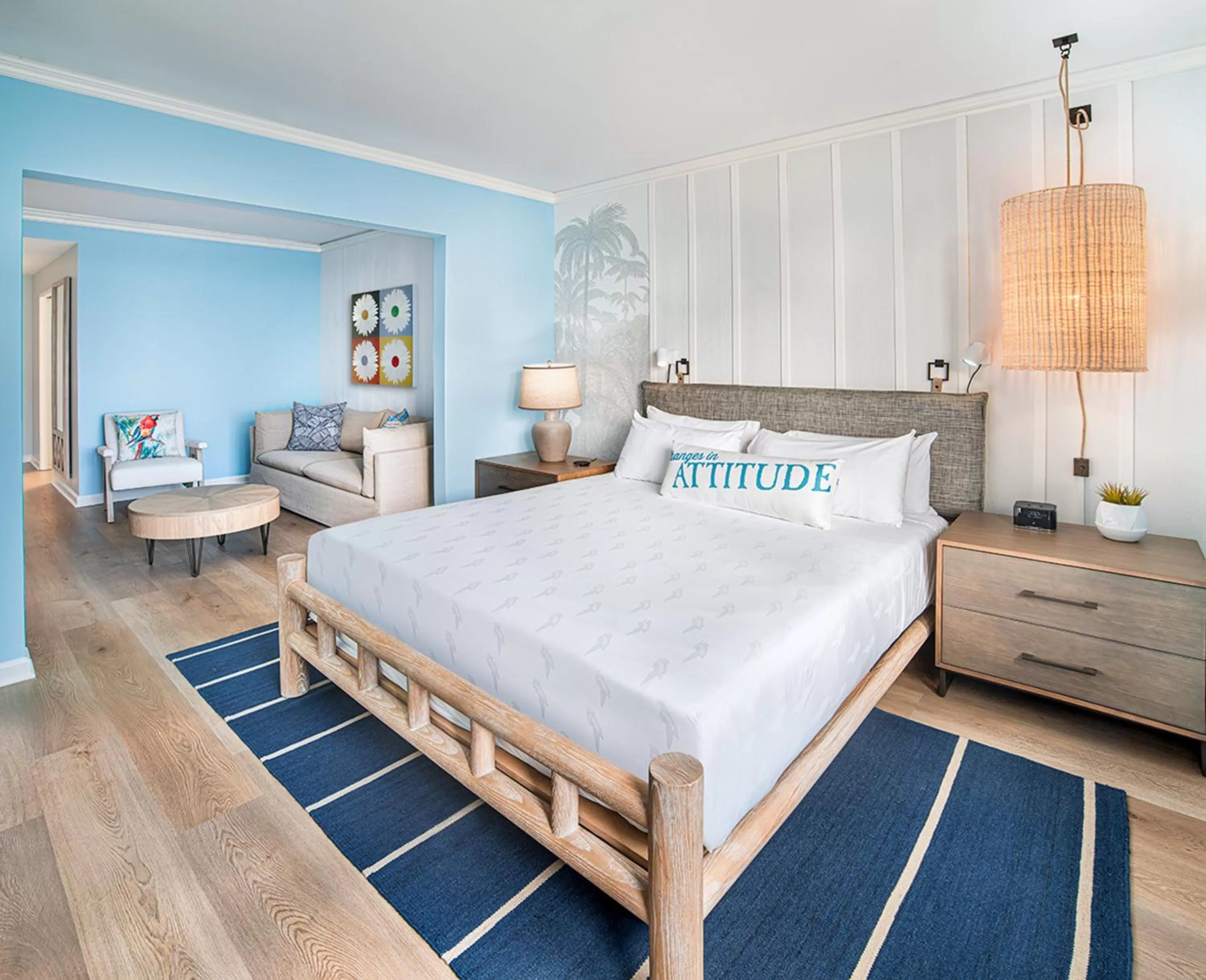 Bedroom, Bed in Margaritaville Hotel San Diego Gaslamp Quarter