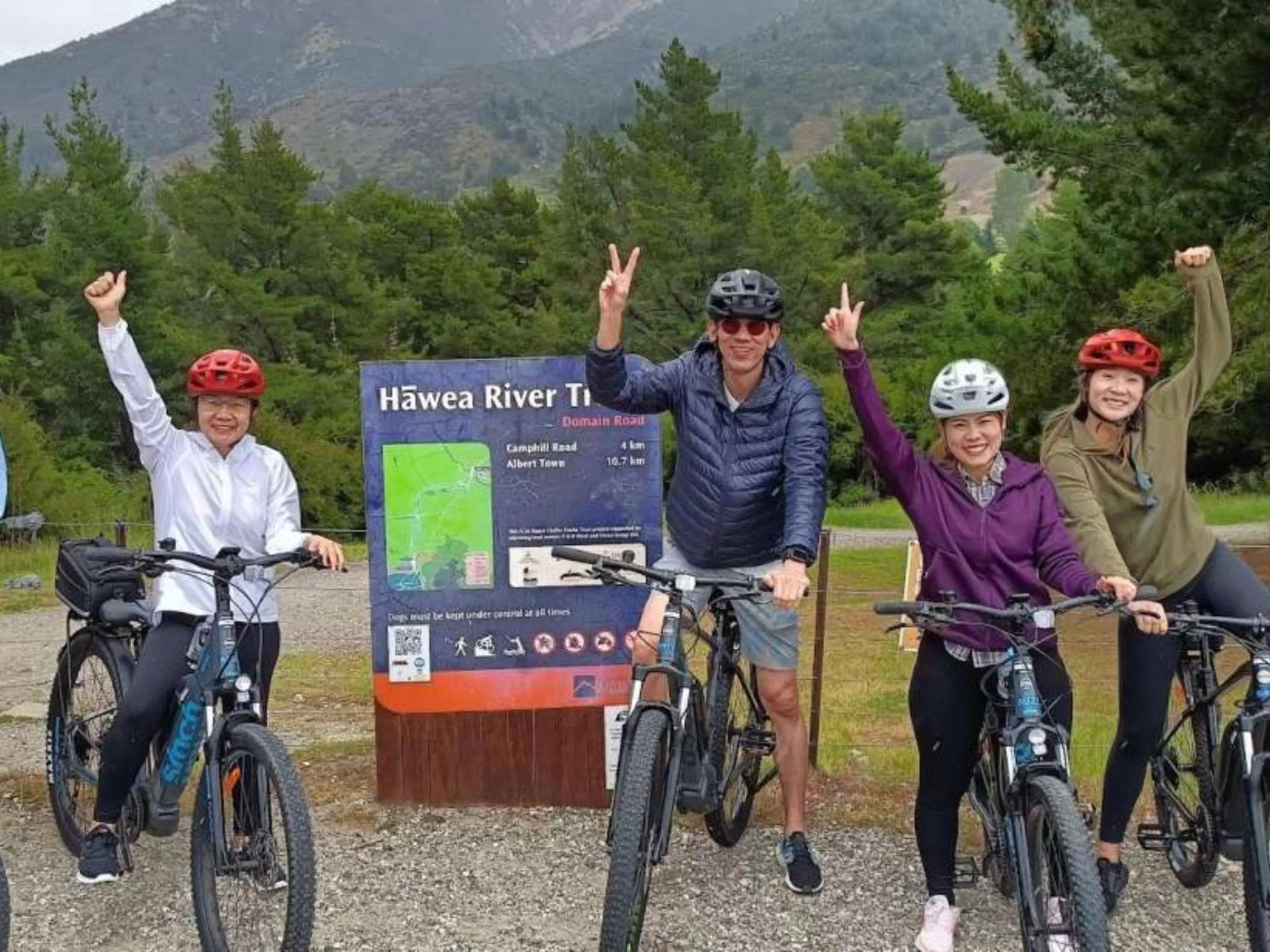 Cycling in The Moorings Motel and Apartments