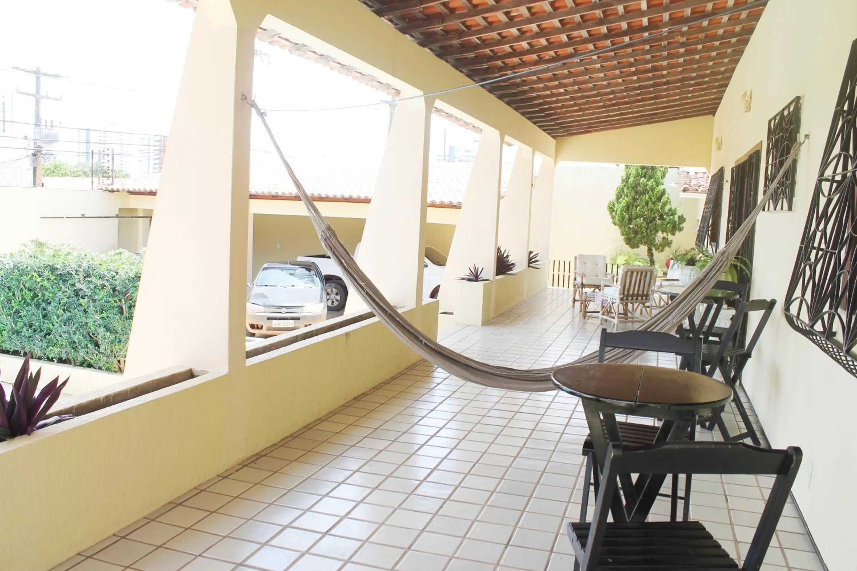 Patio in Hotel Pousada Calhau