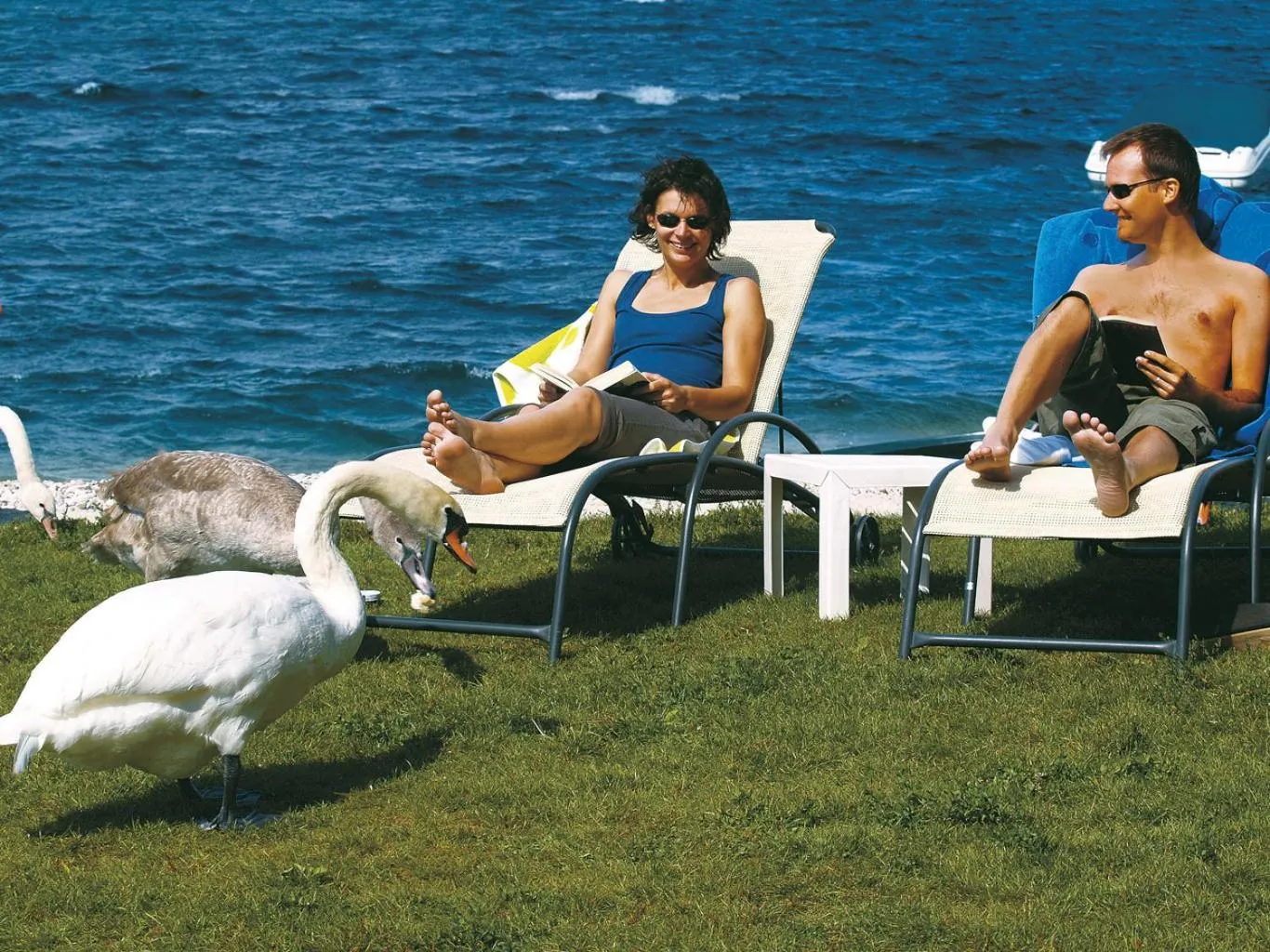 Garden in Hotel Du Lac - Relax Attitude Hotel