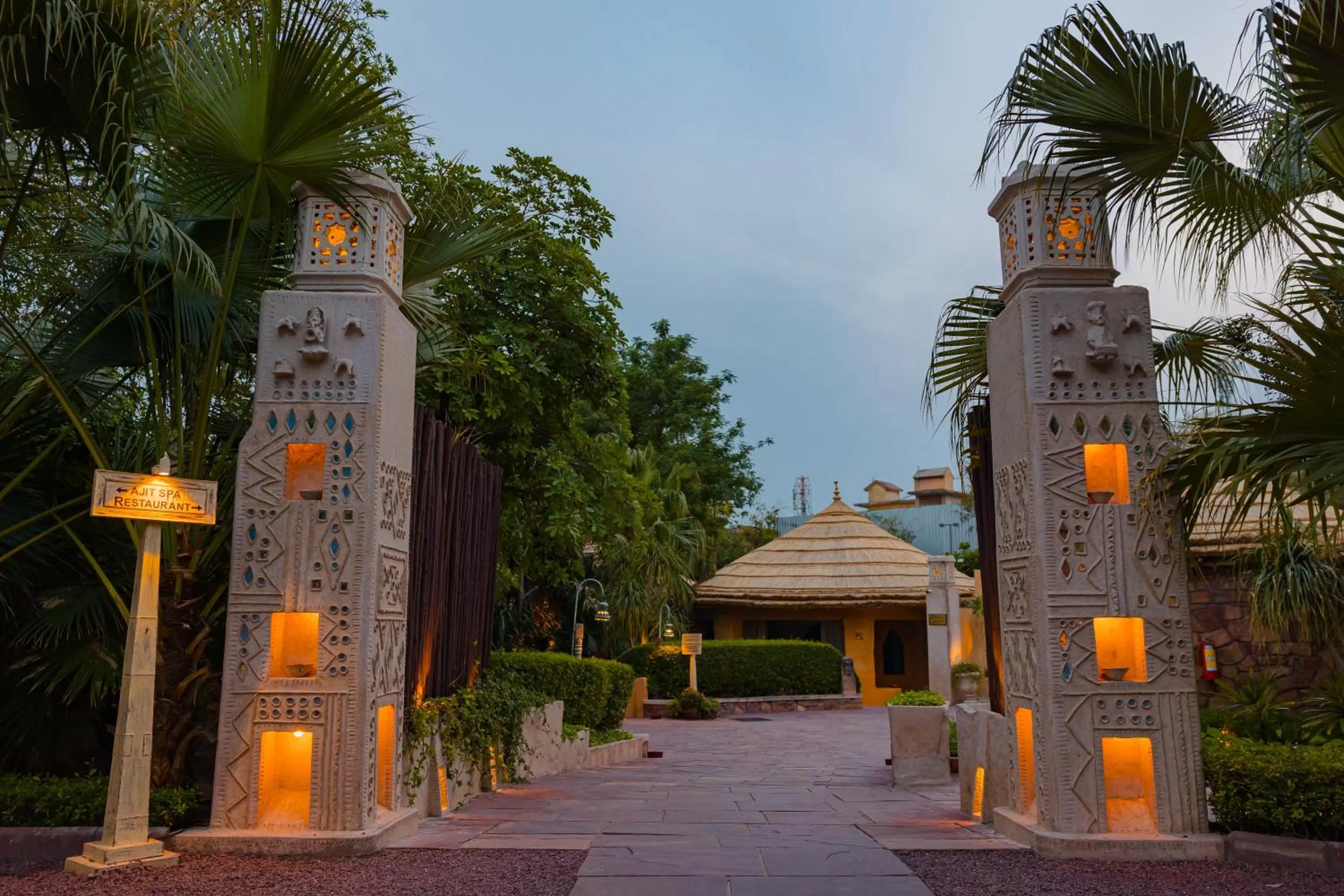 Property building in Ajit Bhawan - A Palace Resort