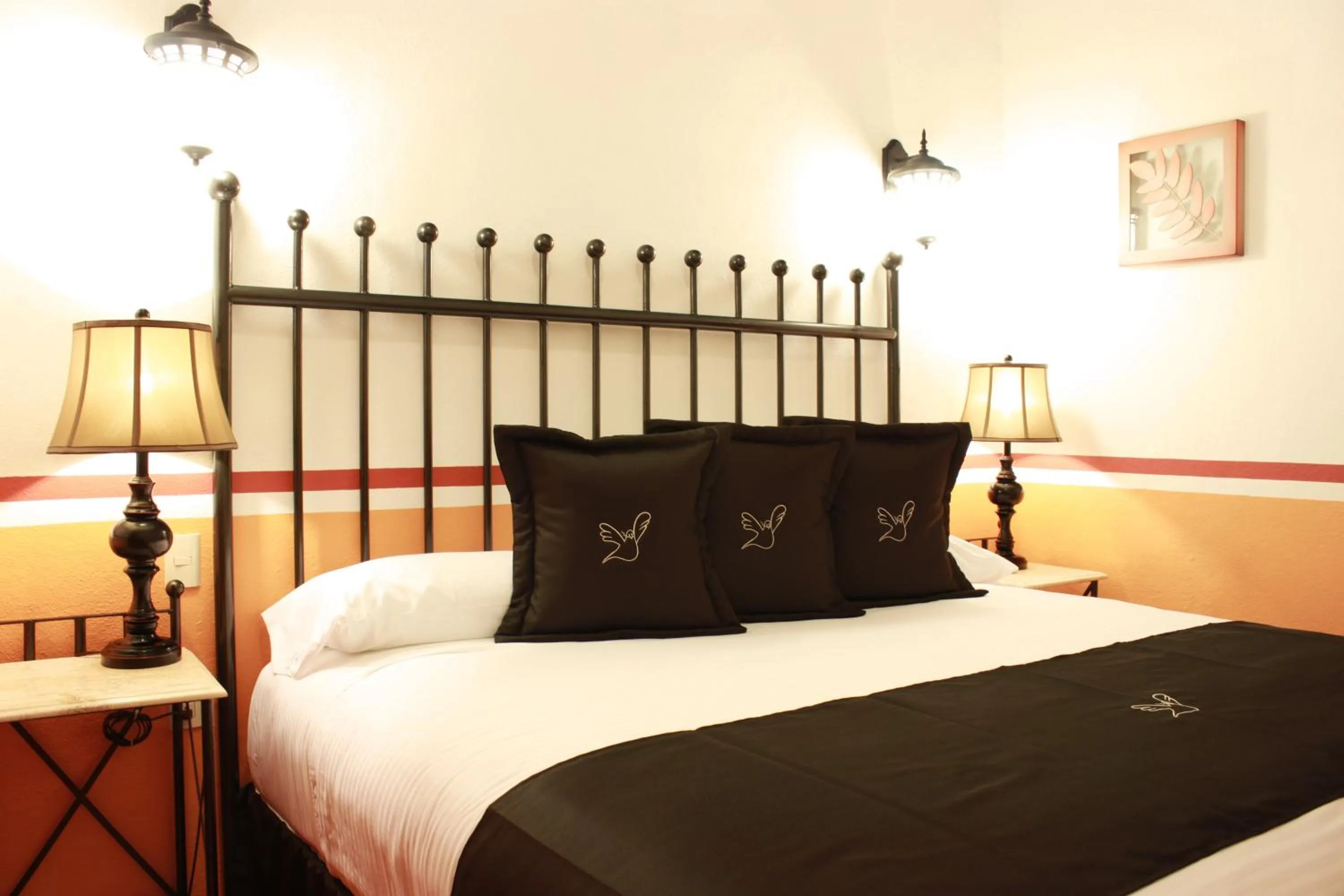 Bed in Hotel de la Paz