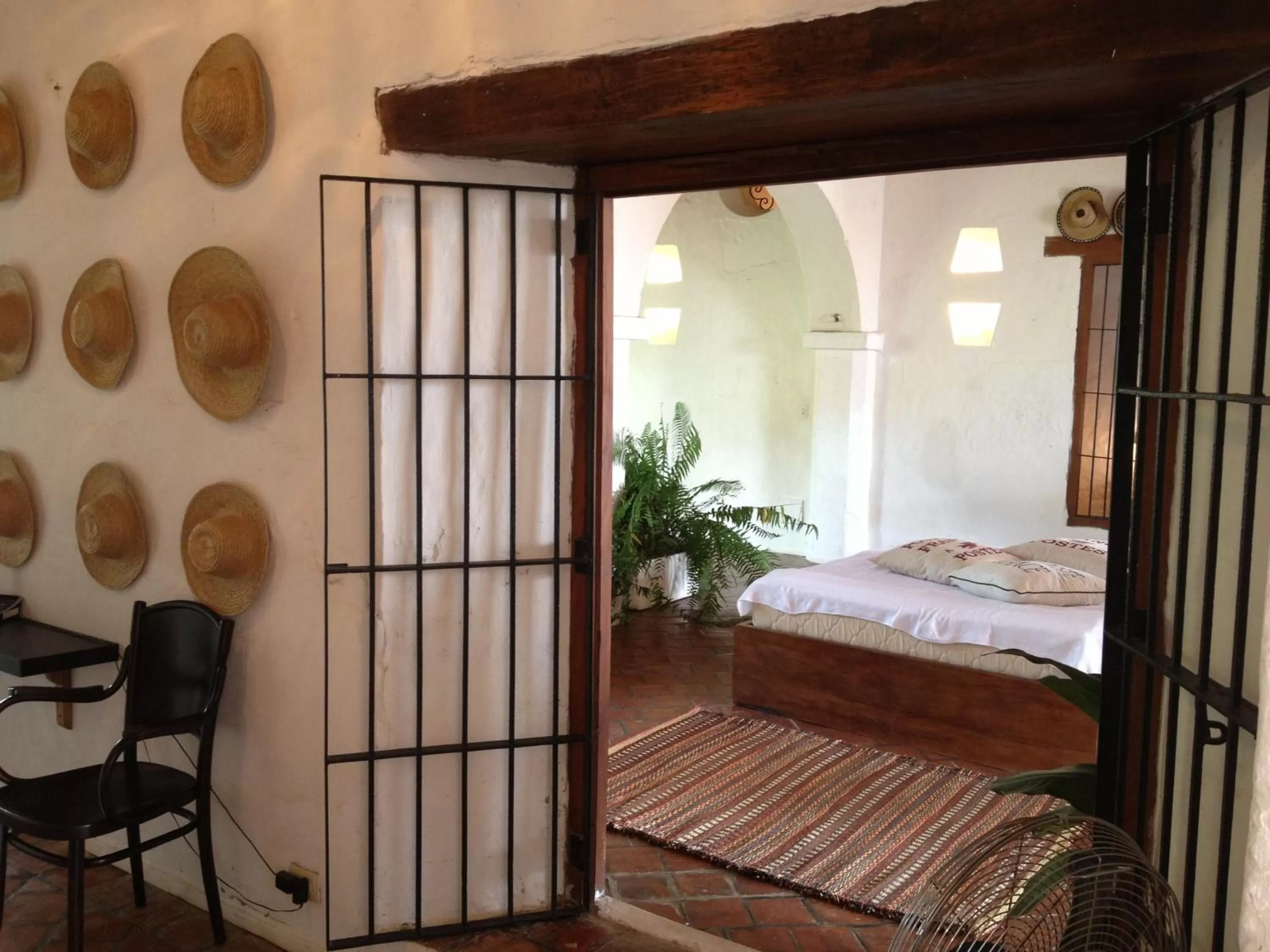 Decorative detail, Bed in Portal de la Marquesa