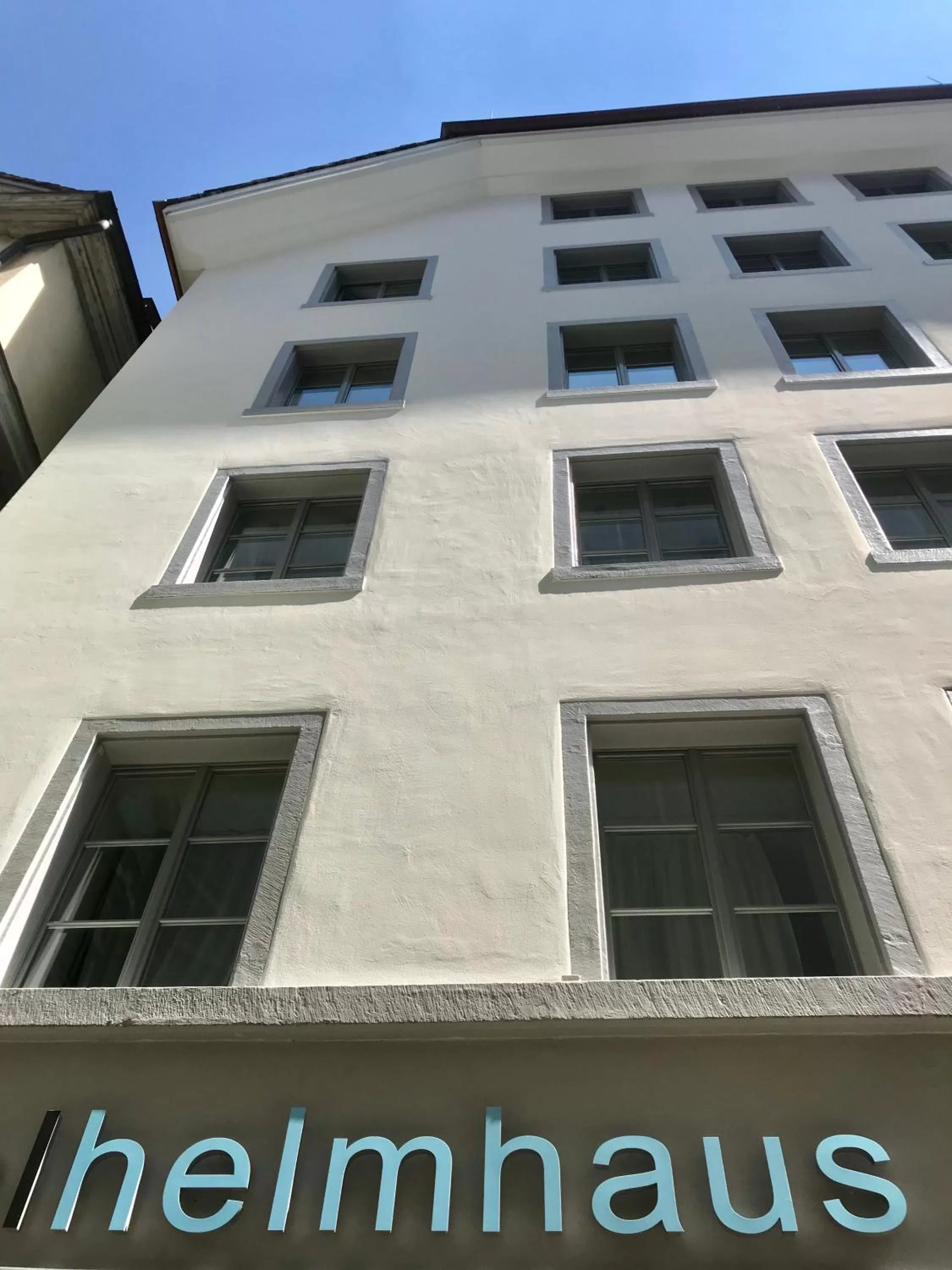 Property building in Boutique Hotel Helmhaus Zürich