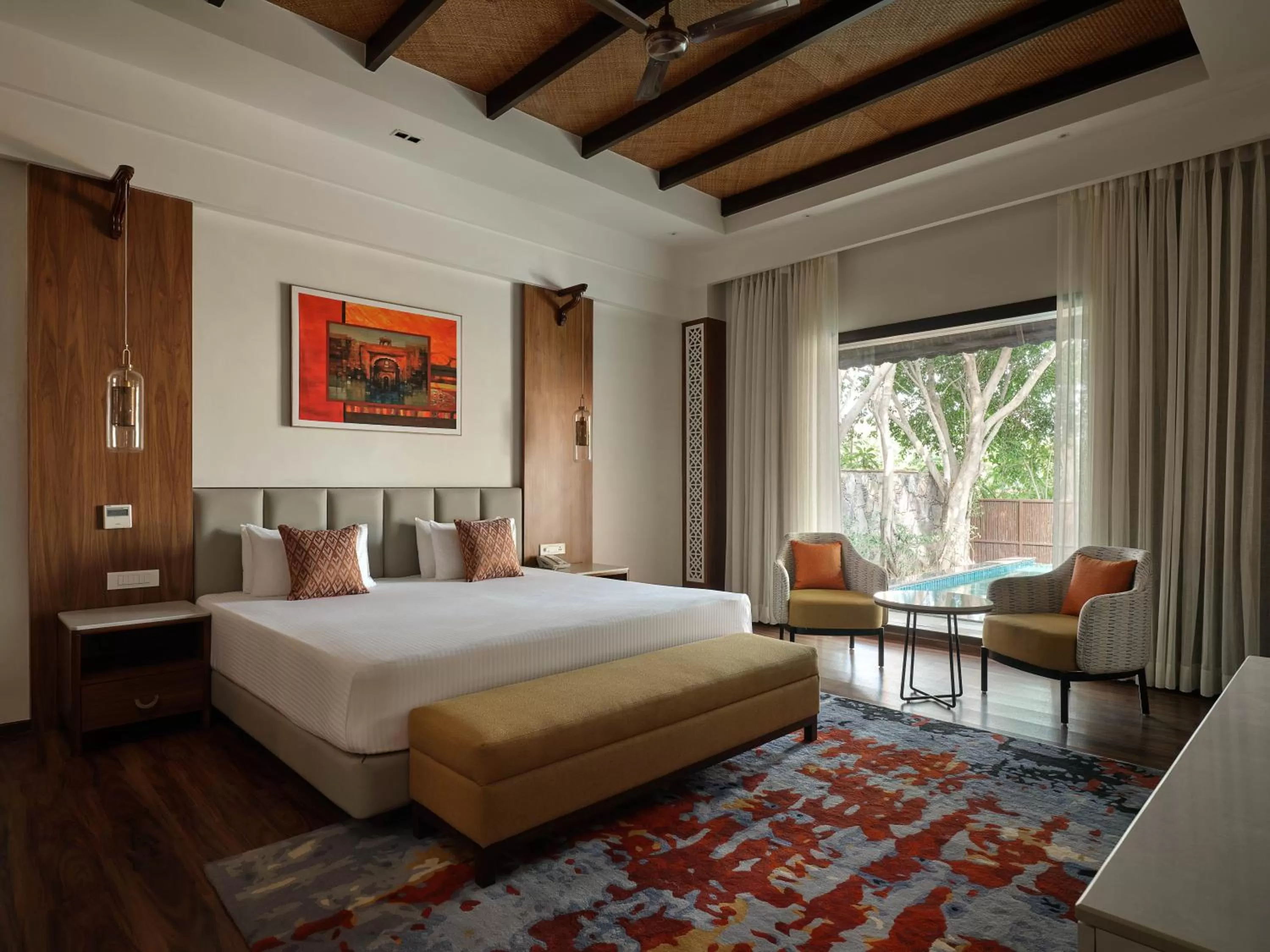 Bedroom, Bed in The Ananta Udaipur