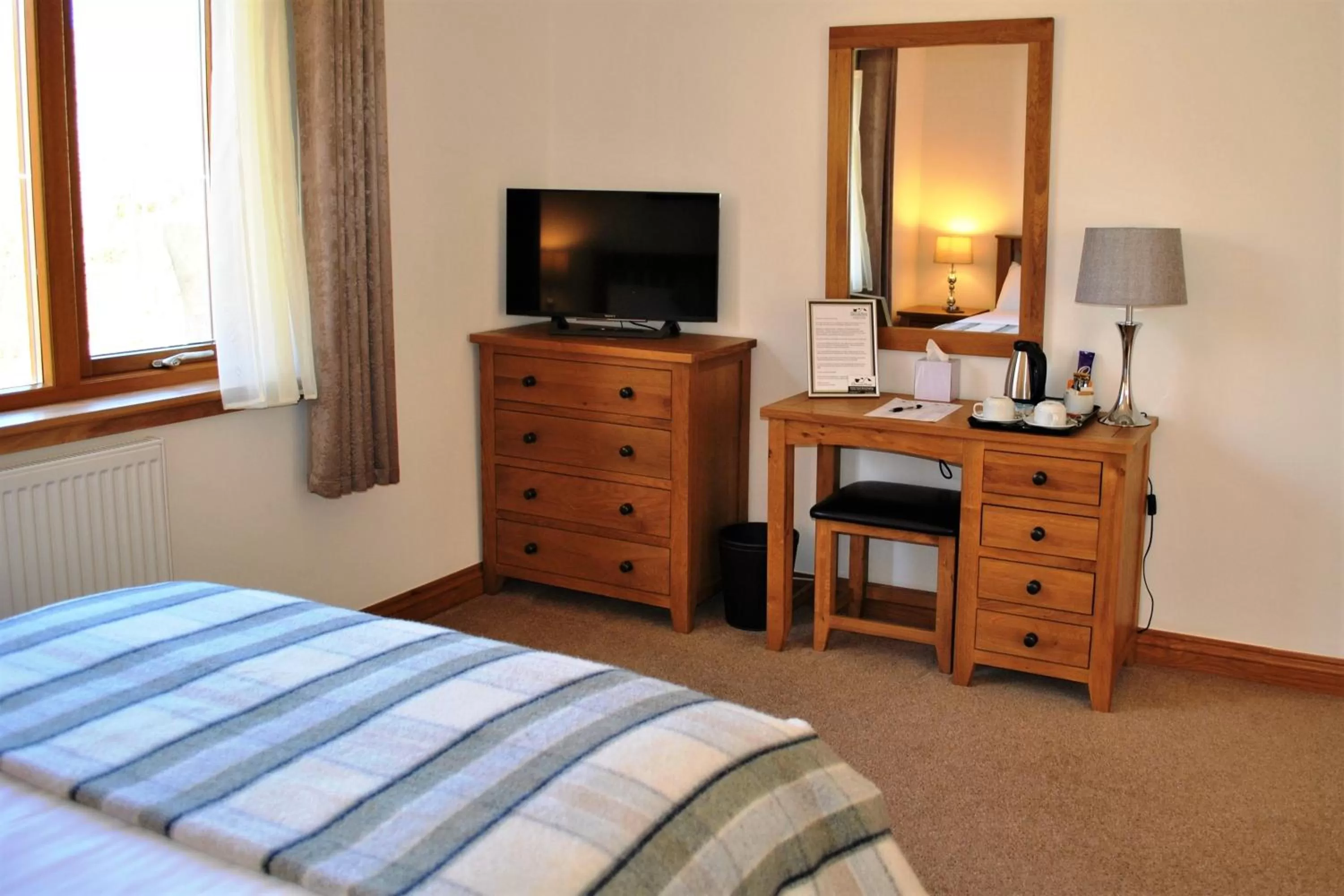 Bed in Orchard House Bed and Breakfast