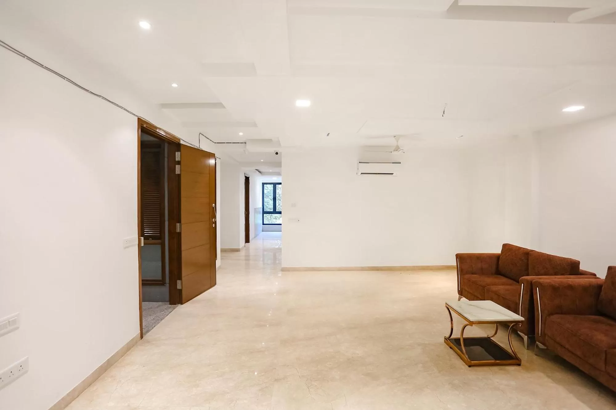 Seating area in FabExpress Aerosky Deluxe - Nr Yashobhoomi Convention Centre