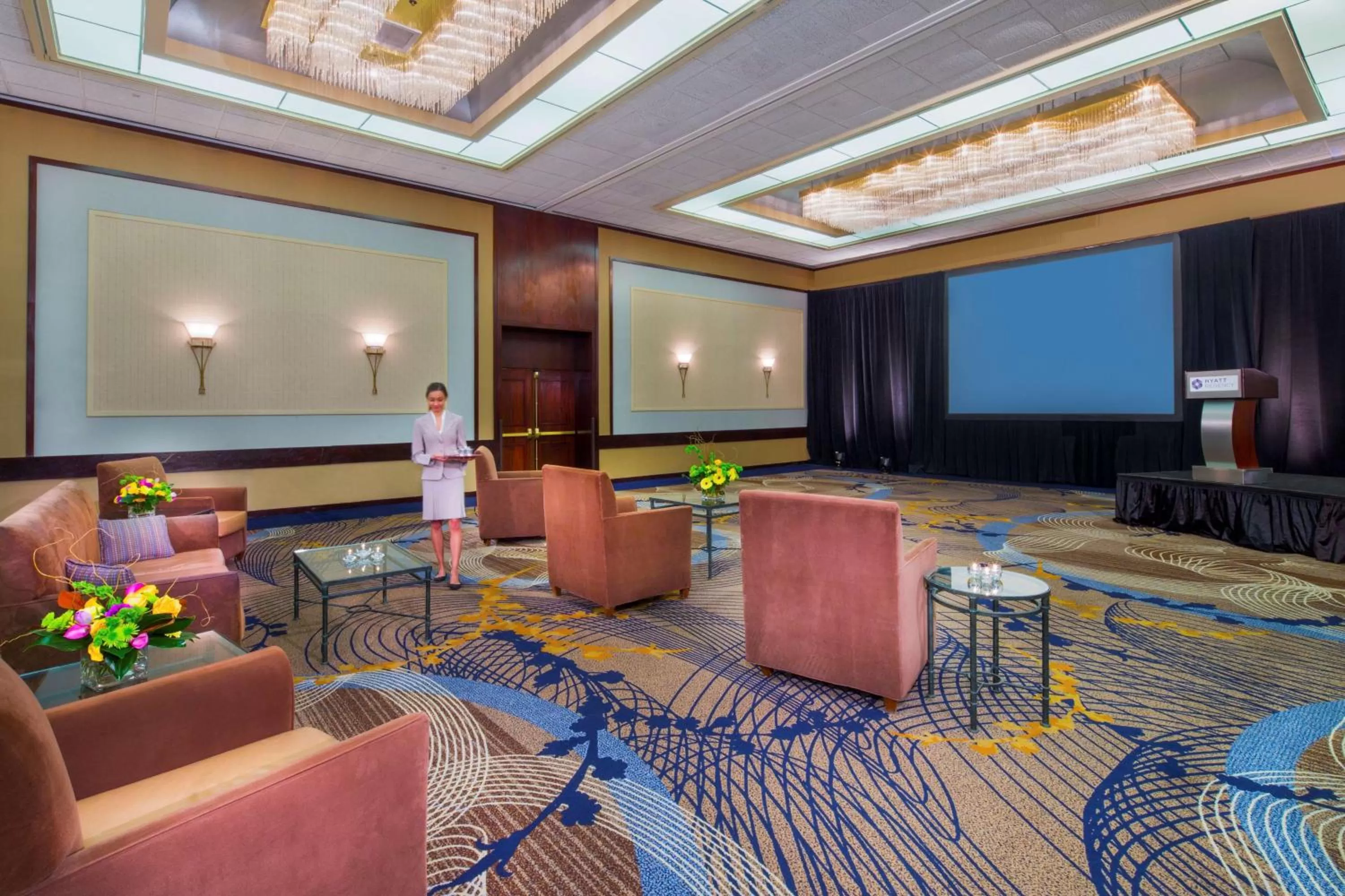 On site in Hyatt Regency Buffalo