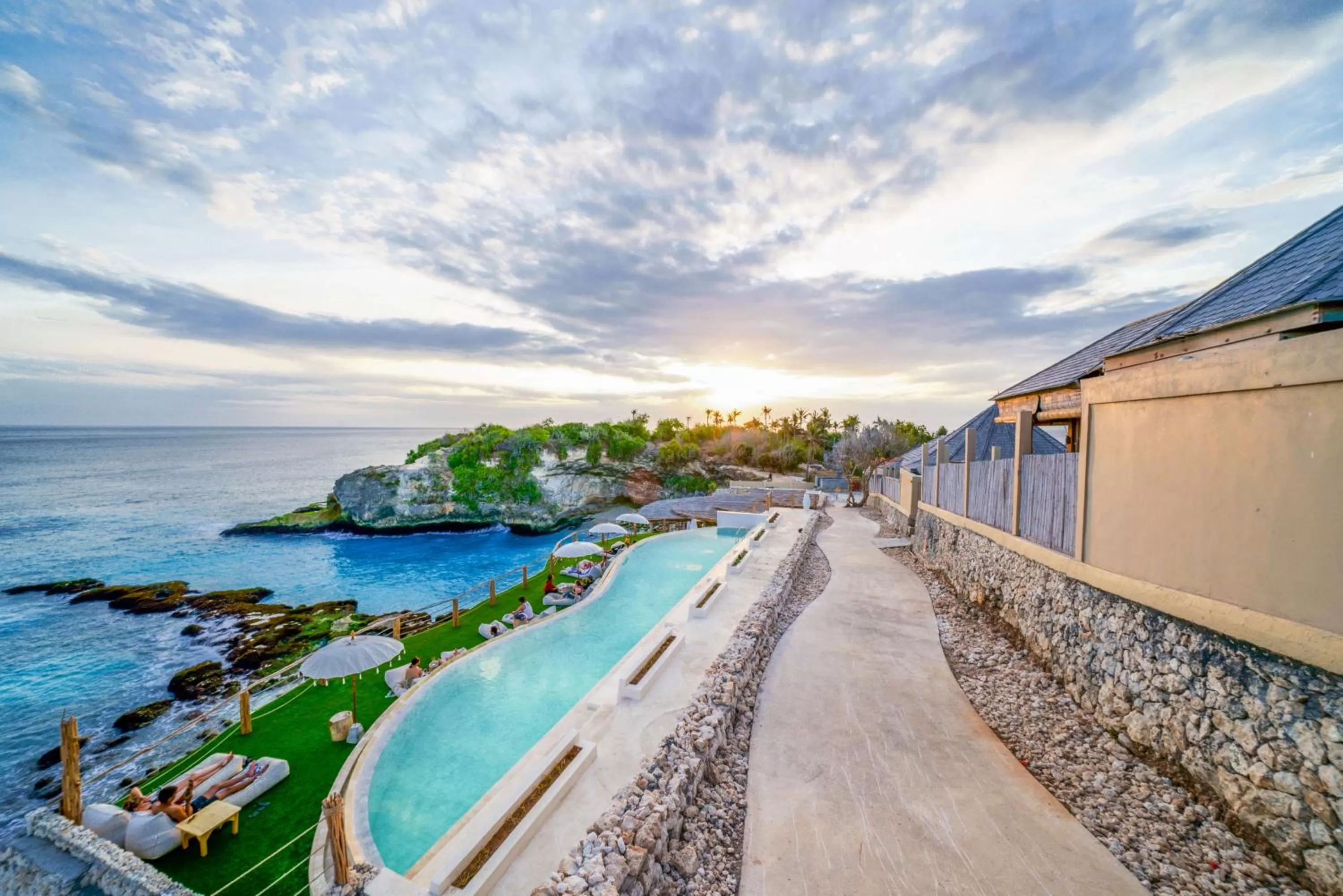 Natural landscape in Blue Lagoon Avia Villas