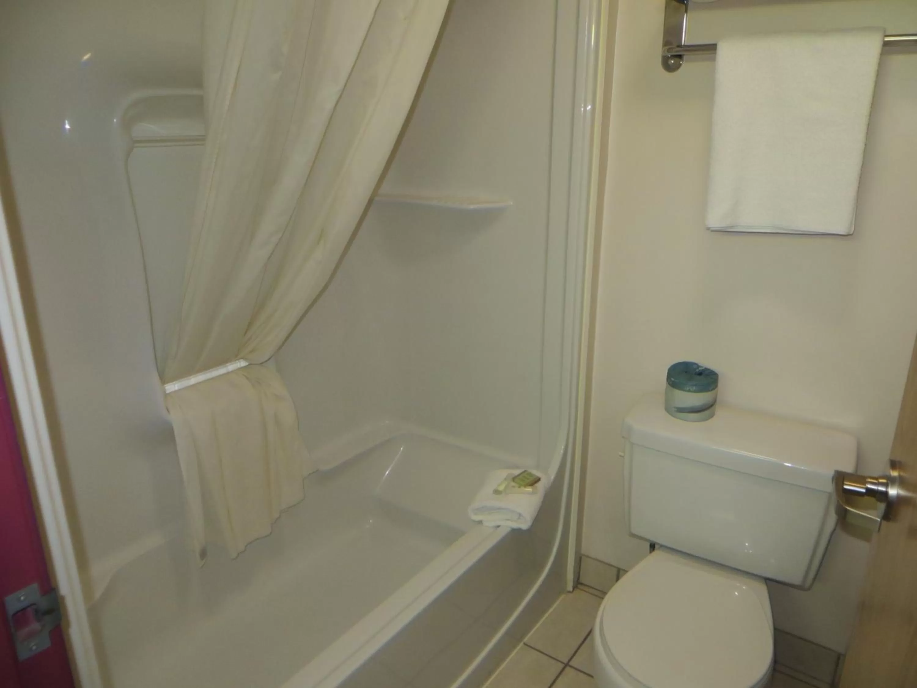 Bathroom in Super 8 by Wyndham Edmonton/West