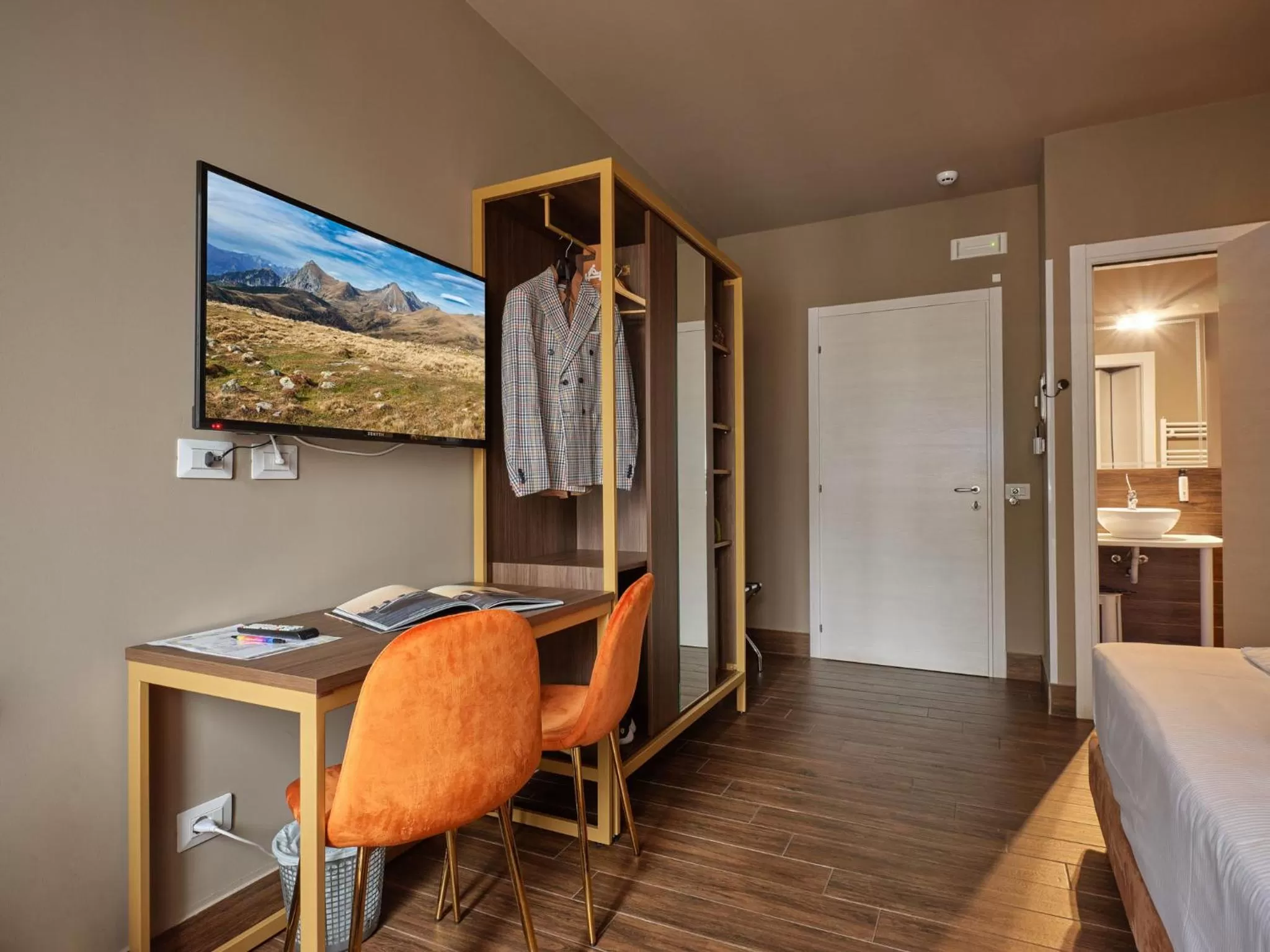 Bed in Hotel Giulietta