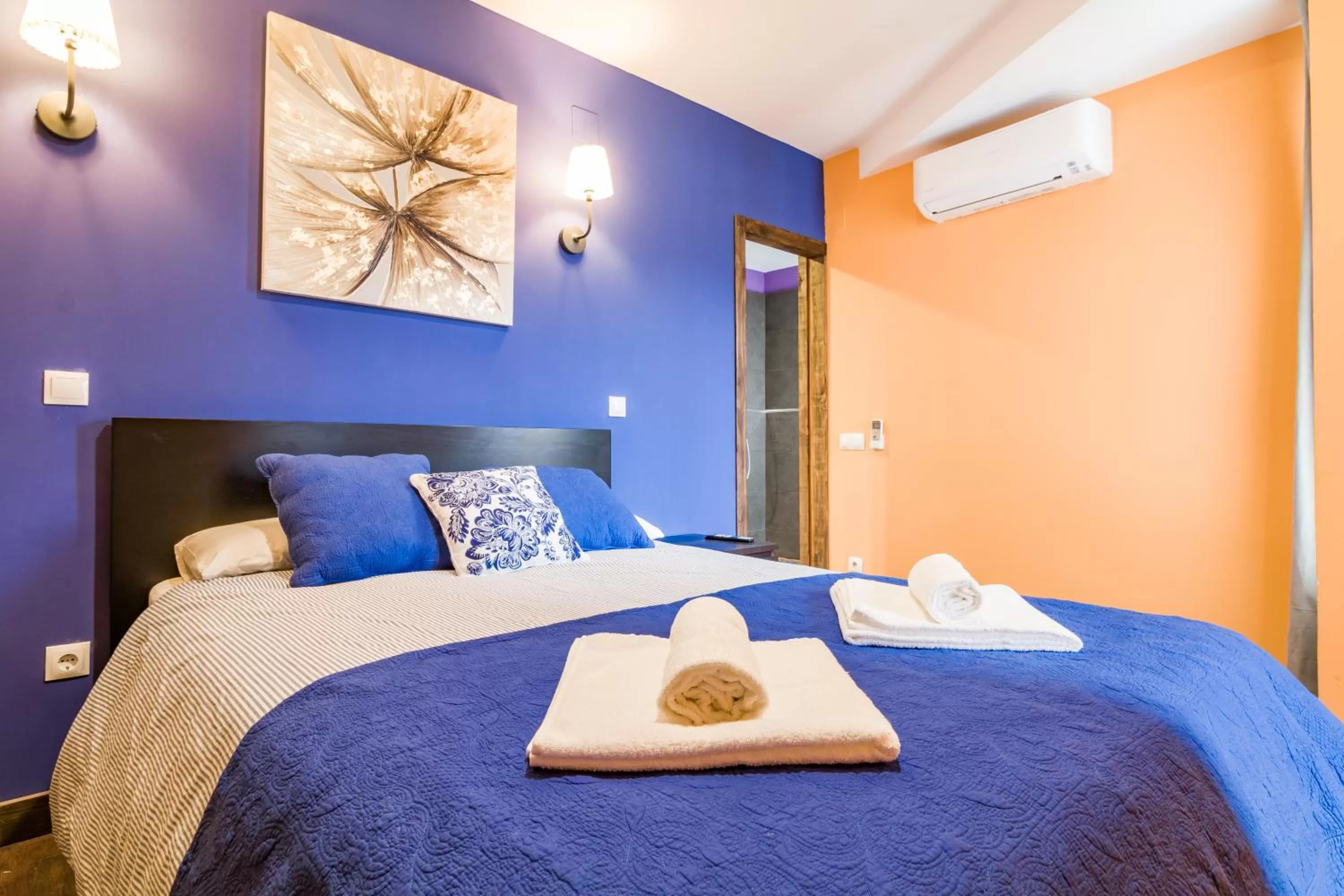 Bedroom, Bed in La Arbolada