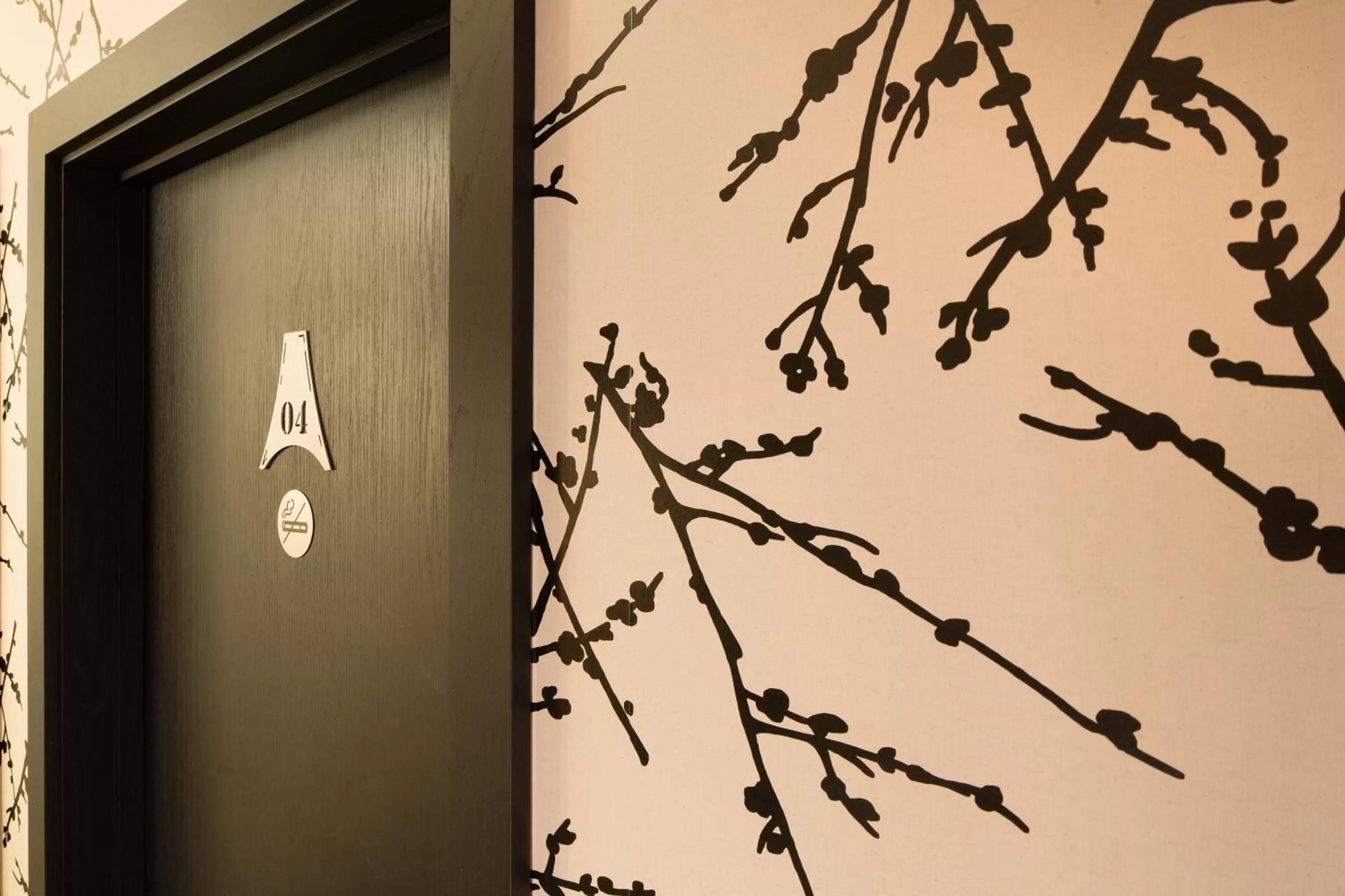 Decorative detail in Hôtel Le M