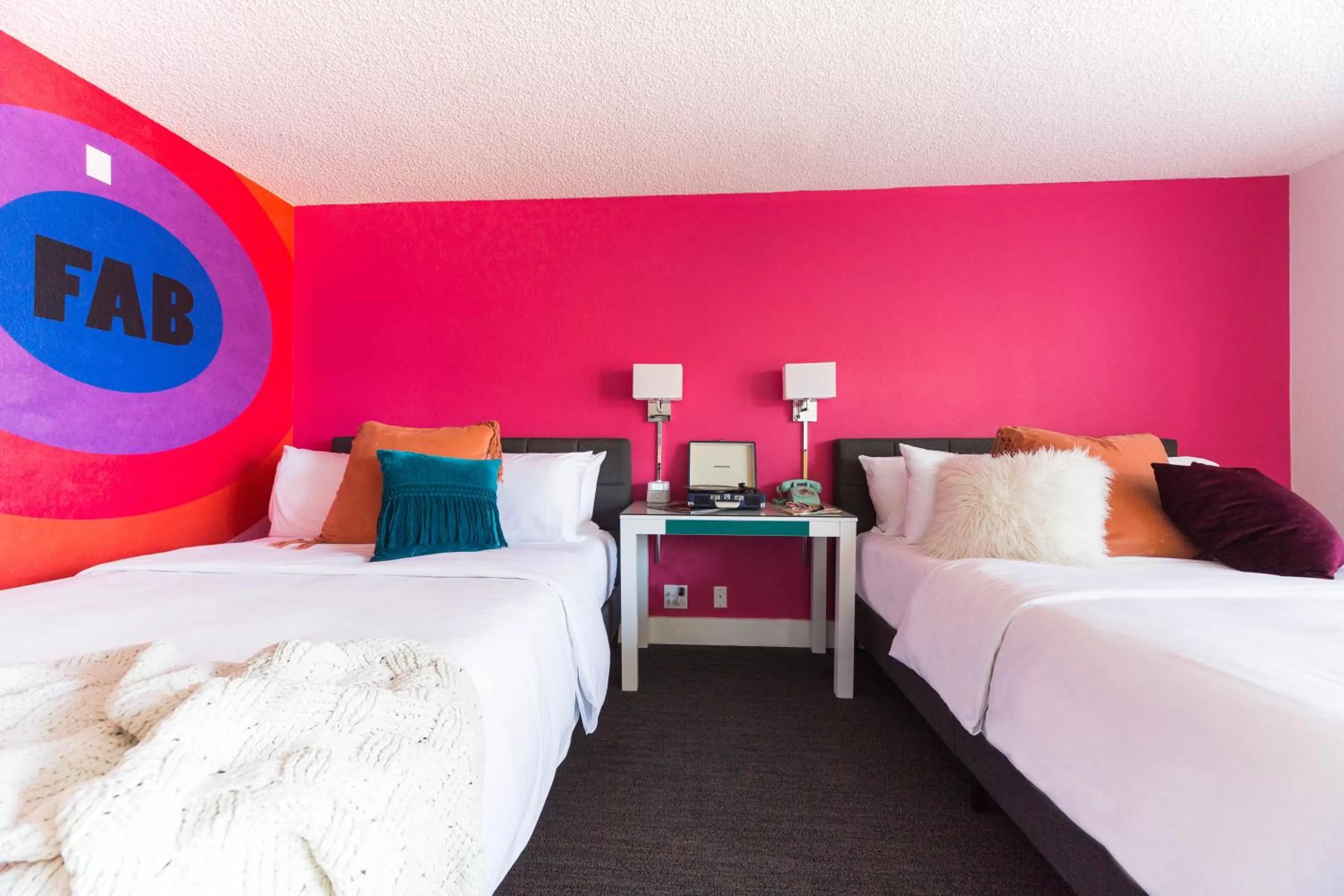 Bed in Rambler Motel