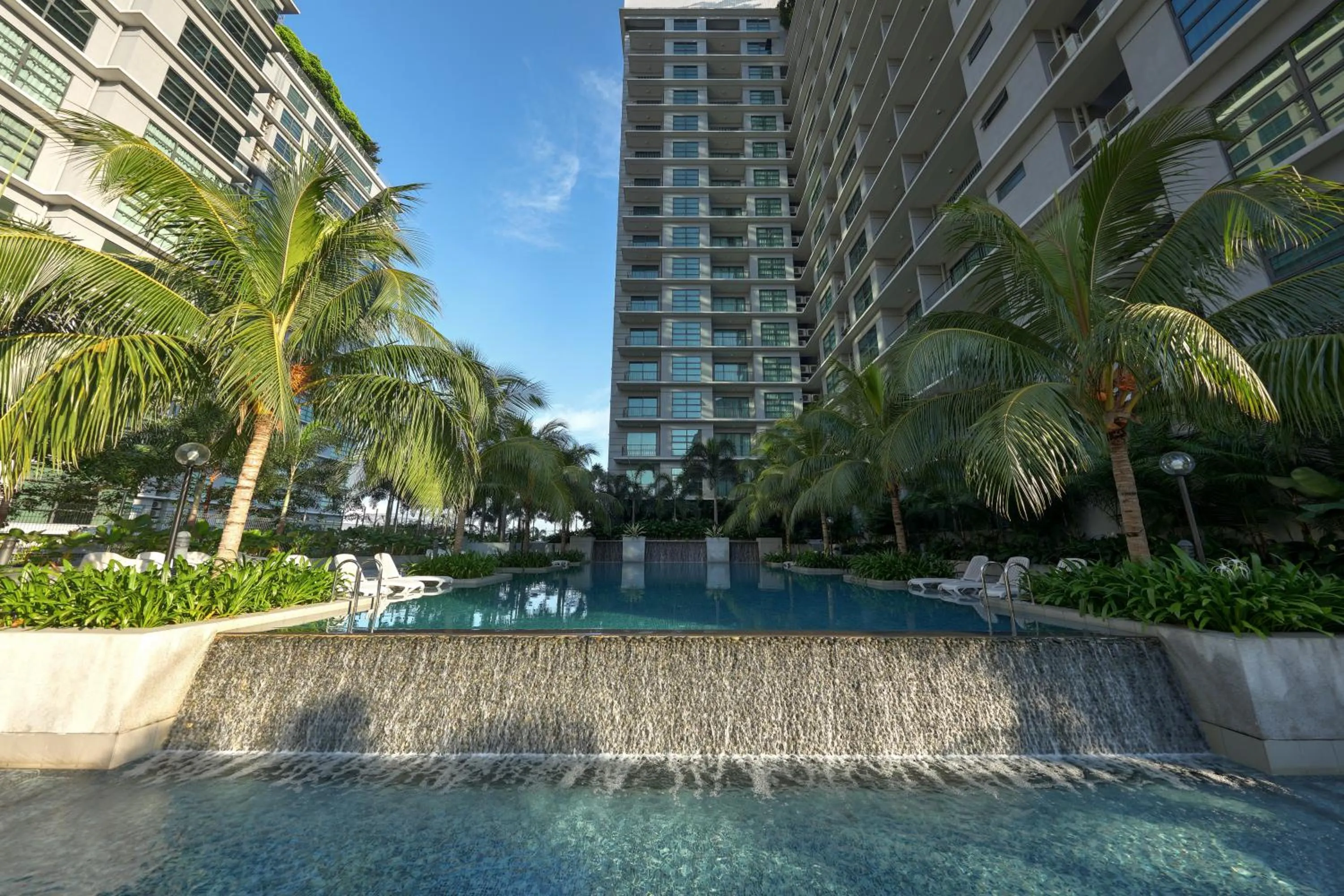 Swimming pool in Acappella Suite Hotel, Shah Alam