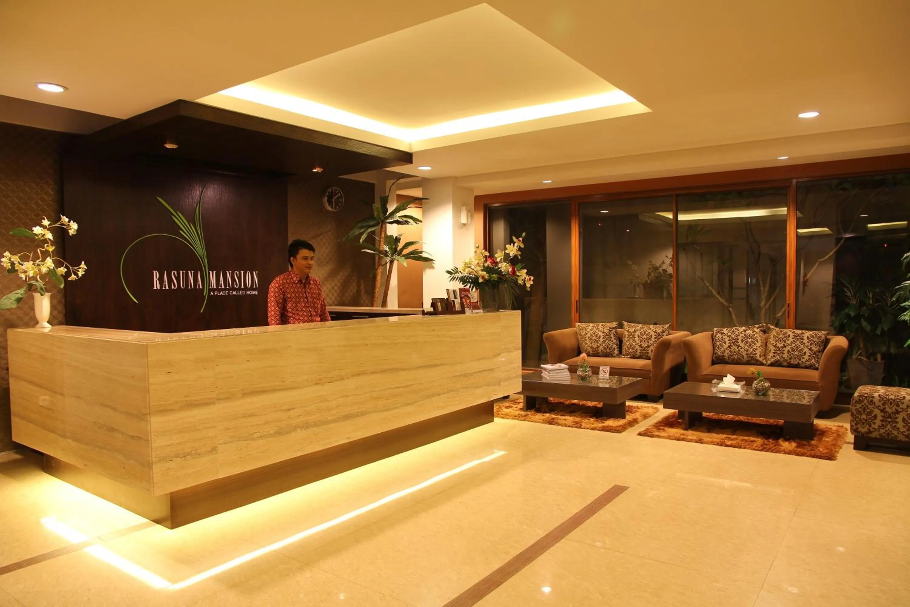 Lobby or reception in Rasuna Mansion