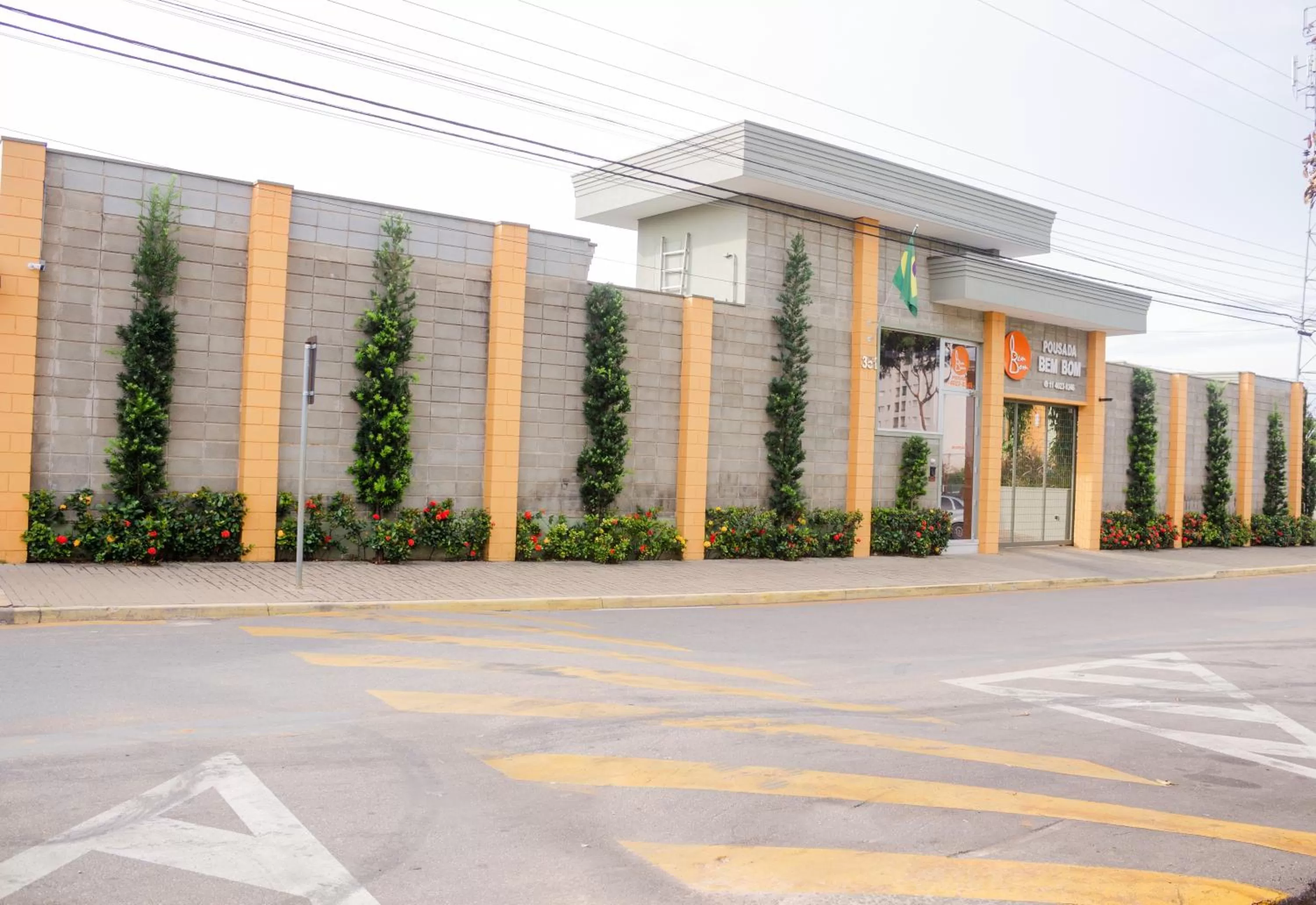 Property building in Hotel e Pousada Bem Bom - Itu