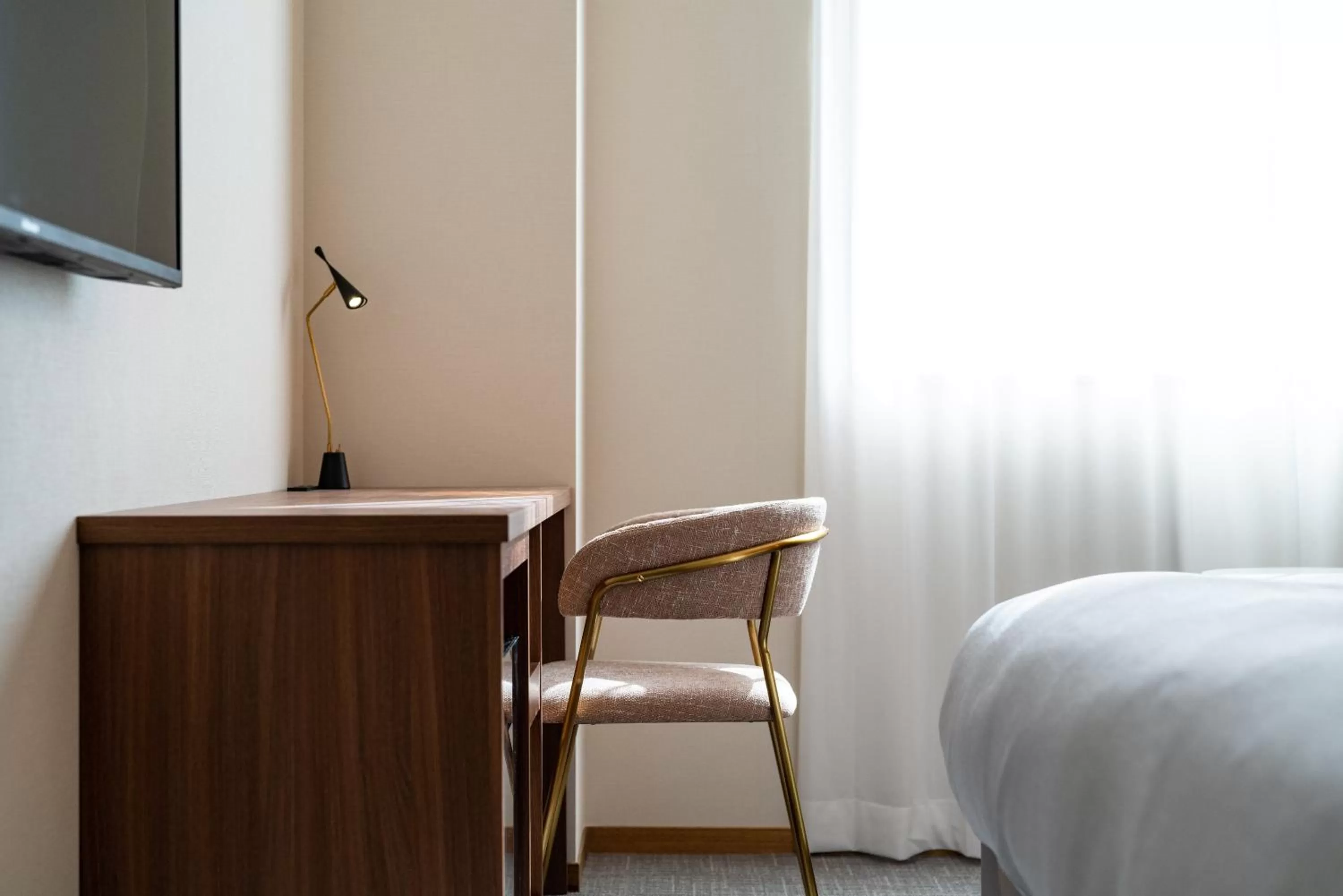 Photo of the whole room, Bed in The OneFive Terrace Fukuoka