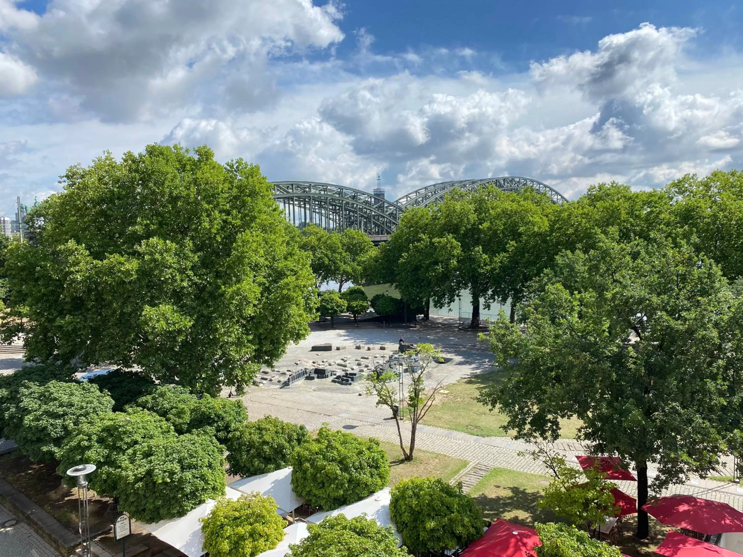 River view in Hotel Drei Kronen