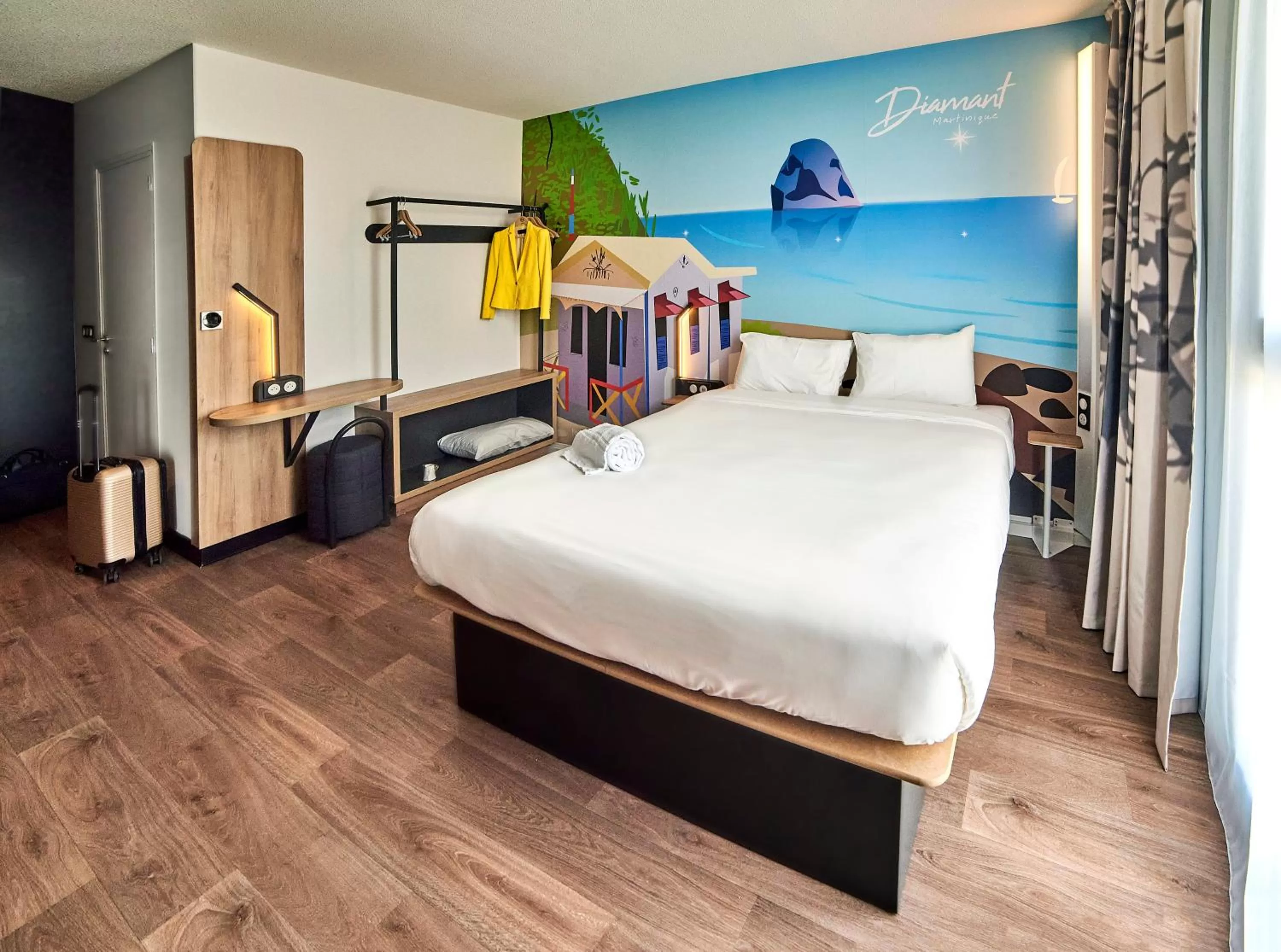 Photo of the whole room, Bed in B&B HOTEL Fort-de-France