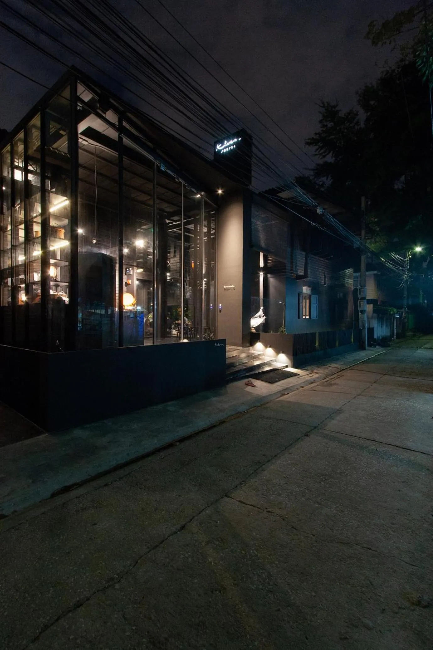 Facade/entrance in Kloem Hostel